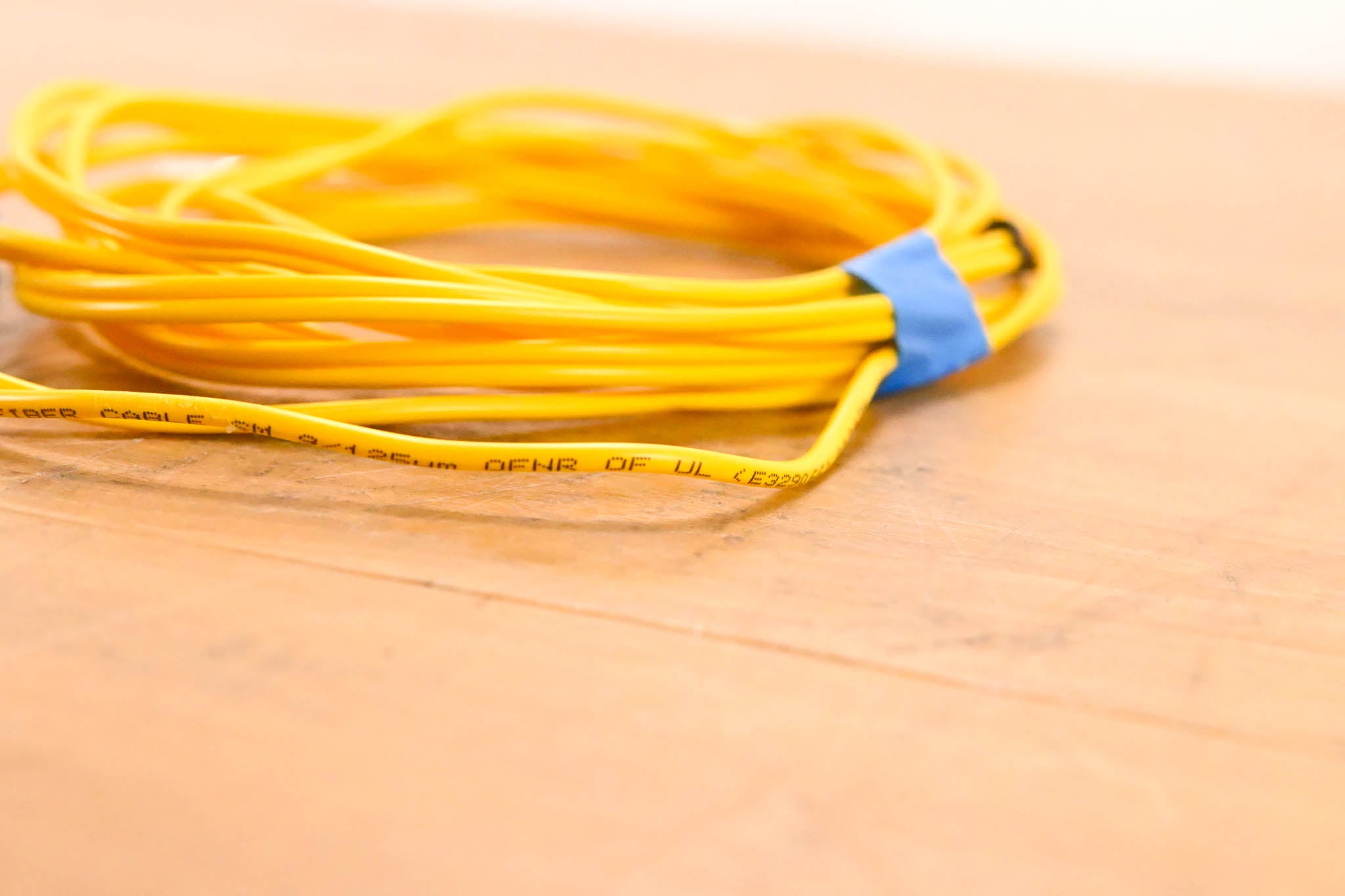 Unbranded SC-ST Duplex Single Mode Fiber Optic Patch Cable - 10'