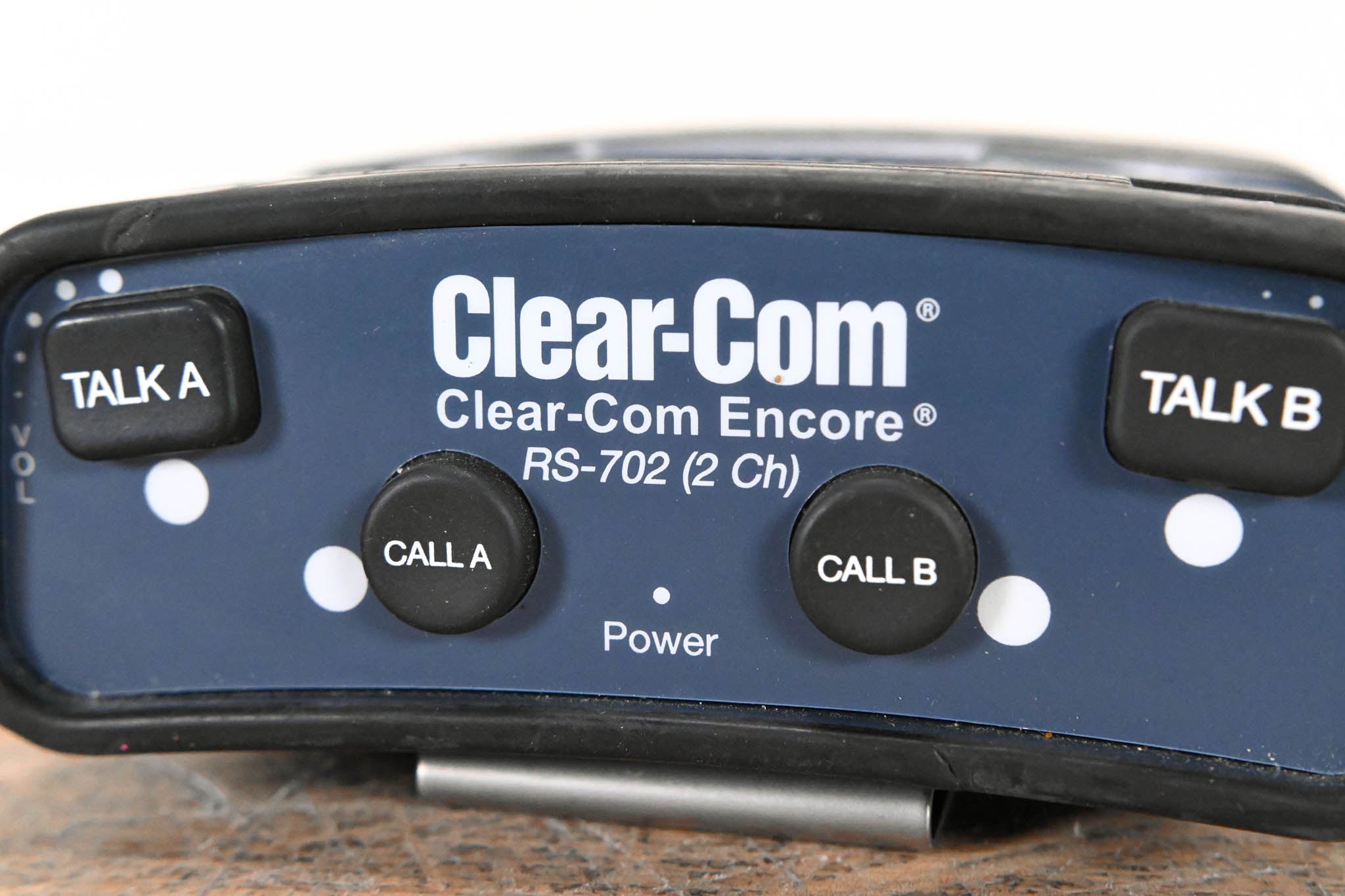 Clear-Com RS-702 Two-Channel Intercom Belt Pack