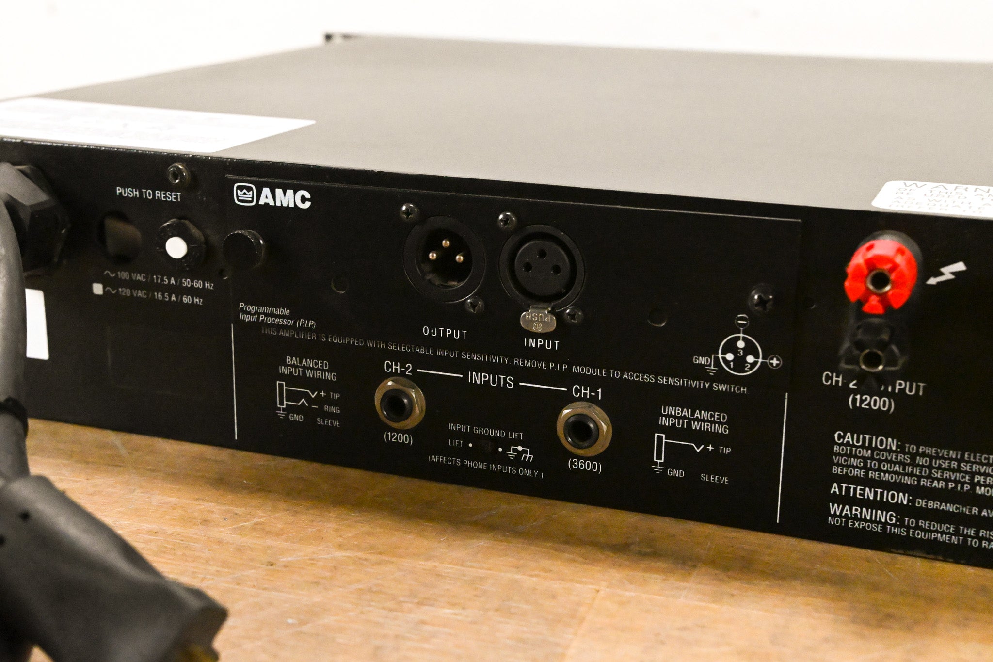 Crown Macro-Tech 36x12 2-Channel Power Amplifier