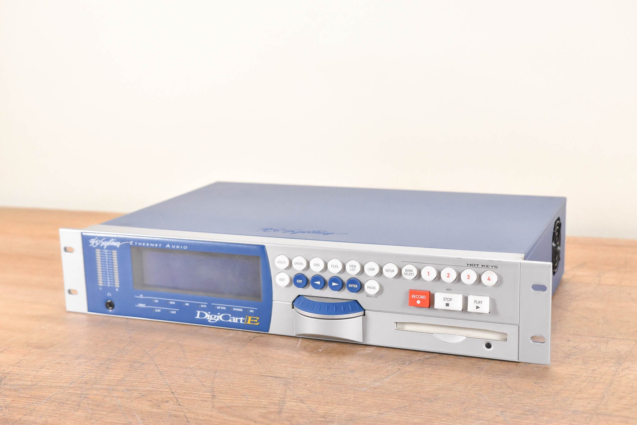 360 Systems E-3000 DigiCart/E Ethernet Audio Network Recorder/Player