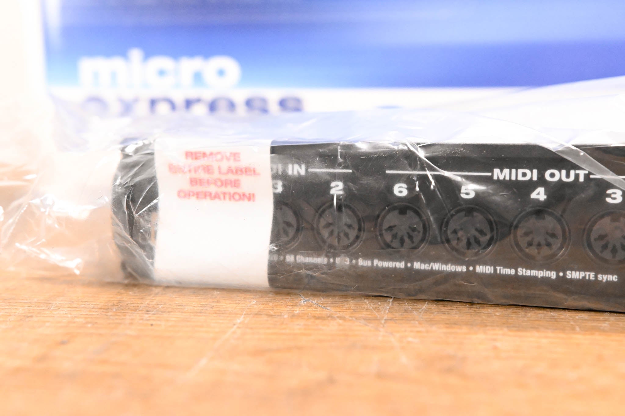 MOTU Micro Express 4x6 USB MIDI interface with Sync