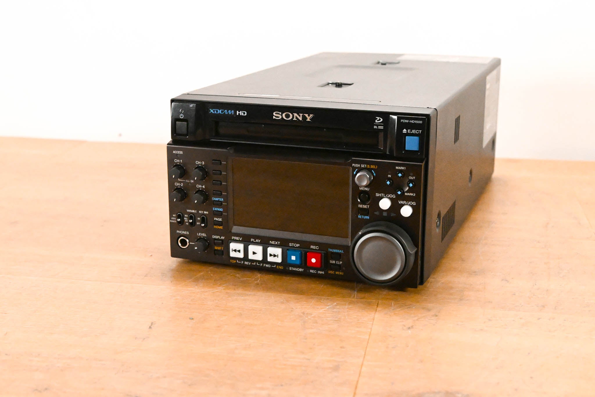 Sony PDW-HD1500 XDCAM HD422 Professional Disc Recorder/Player