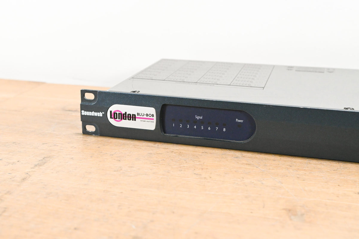 BSS London BLU-BOB2 8-Channel Break-Out Box Output Expander (NO PSU)