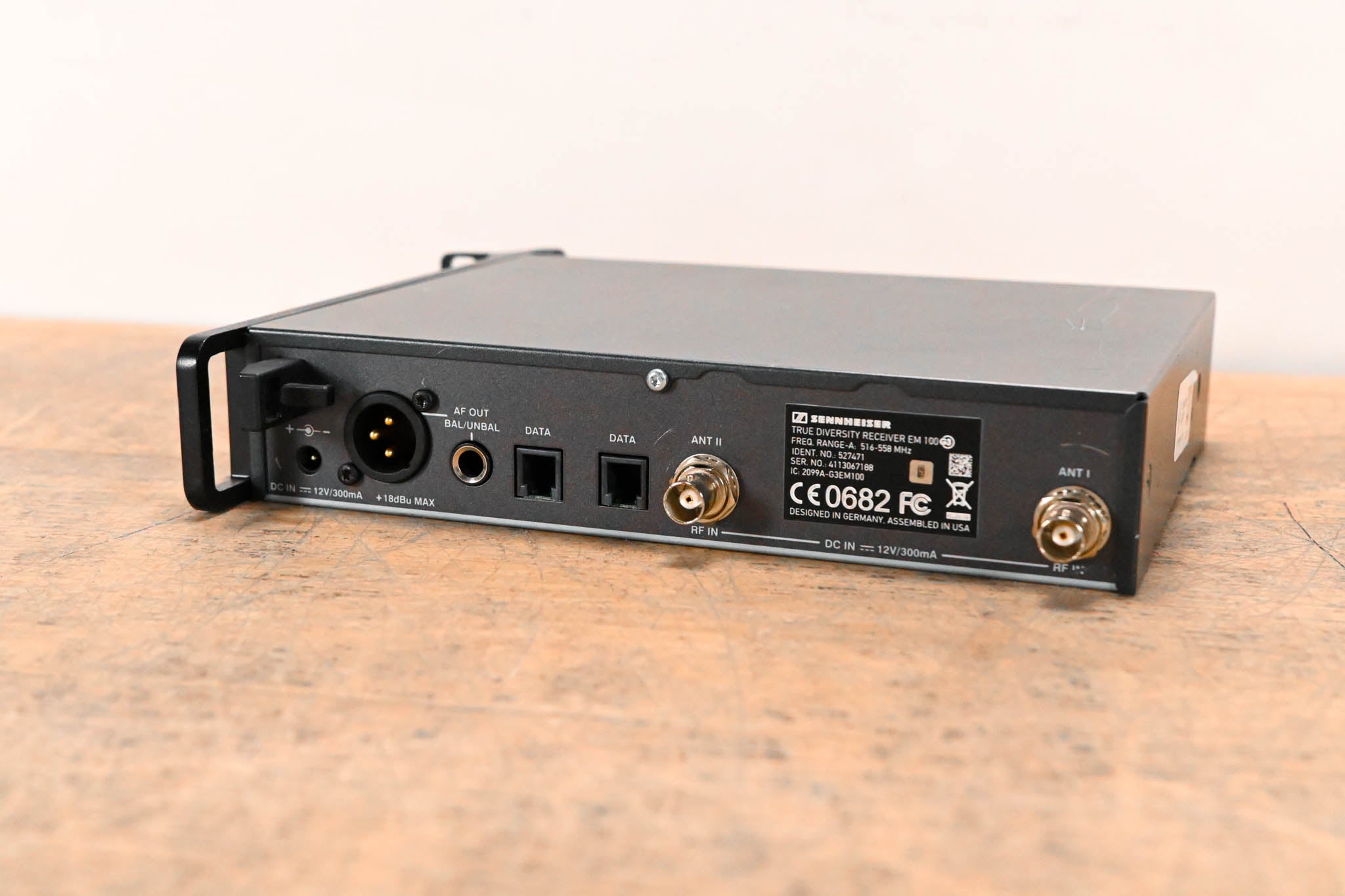 Sennheiser EM 100 G3 Wireless Receiver - 516-558 MHz (NO POWER SUPPLY)