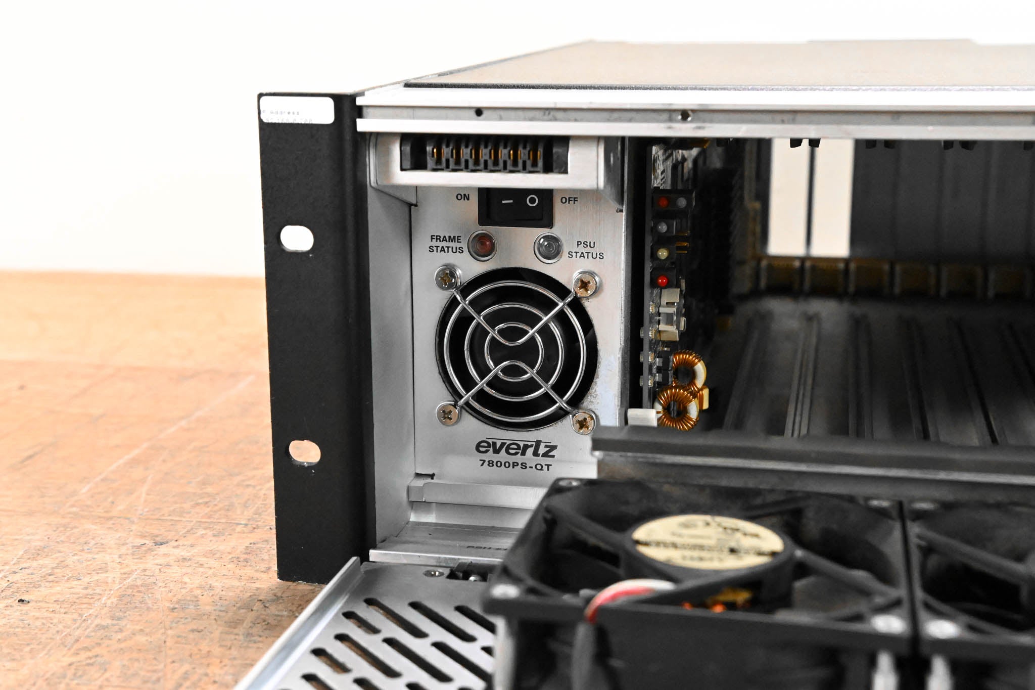 Evertz 7800FR 3RU Rackmount MultiFrame with Cards