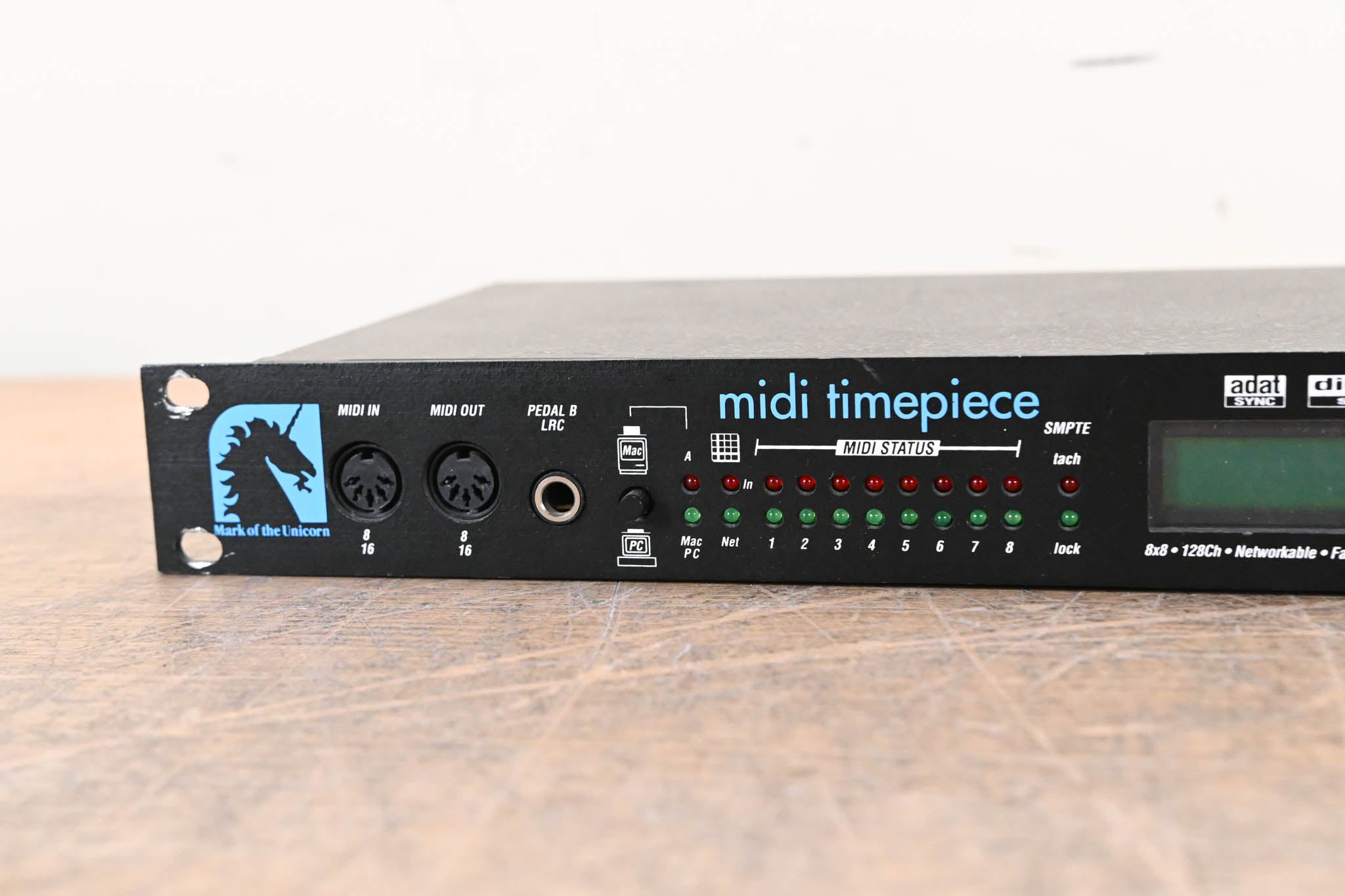 MOTU MTP AV MIDI Timepiece AV 8‑input, 8‑output MIDI interface