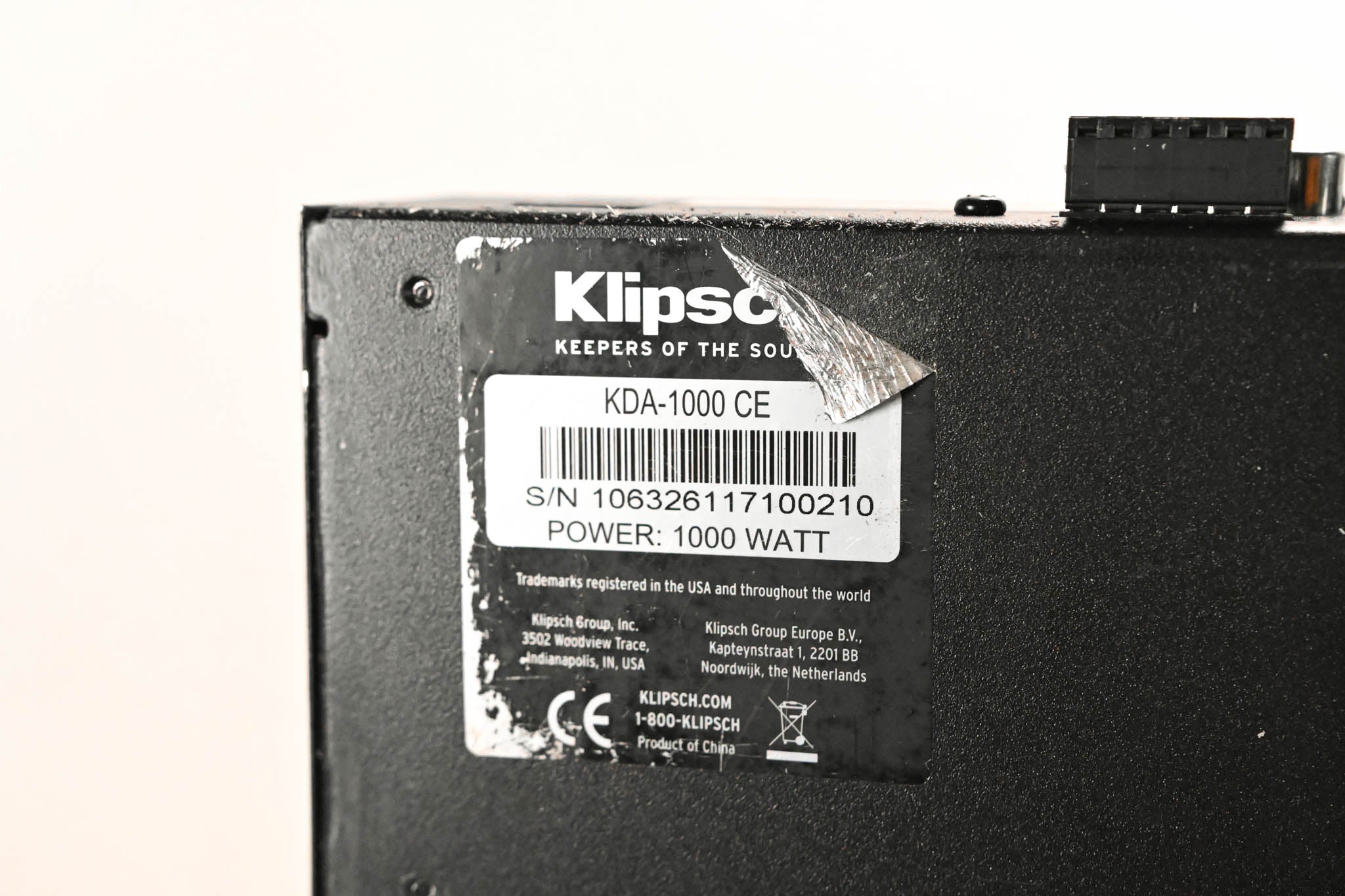Klipsch KDA-1000 1000W DSP Amplifier