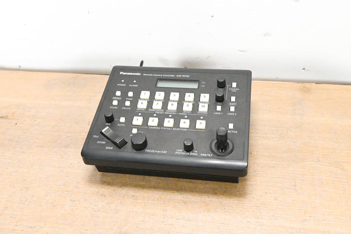 Panasonic AW-RP50 Compact Remote Camera Controller (NO POWER SUPPLY)