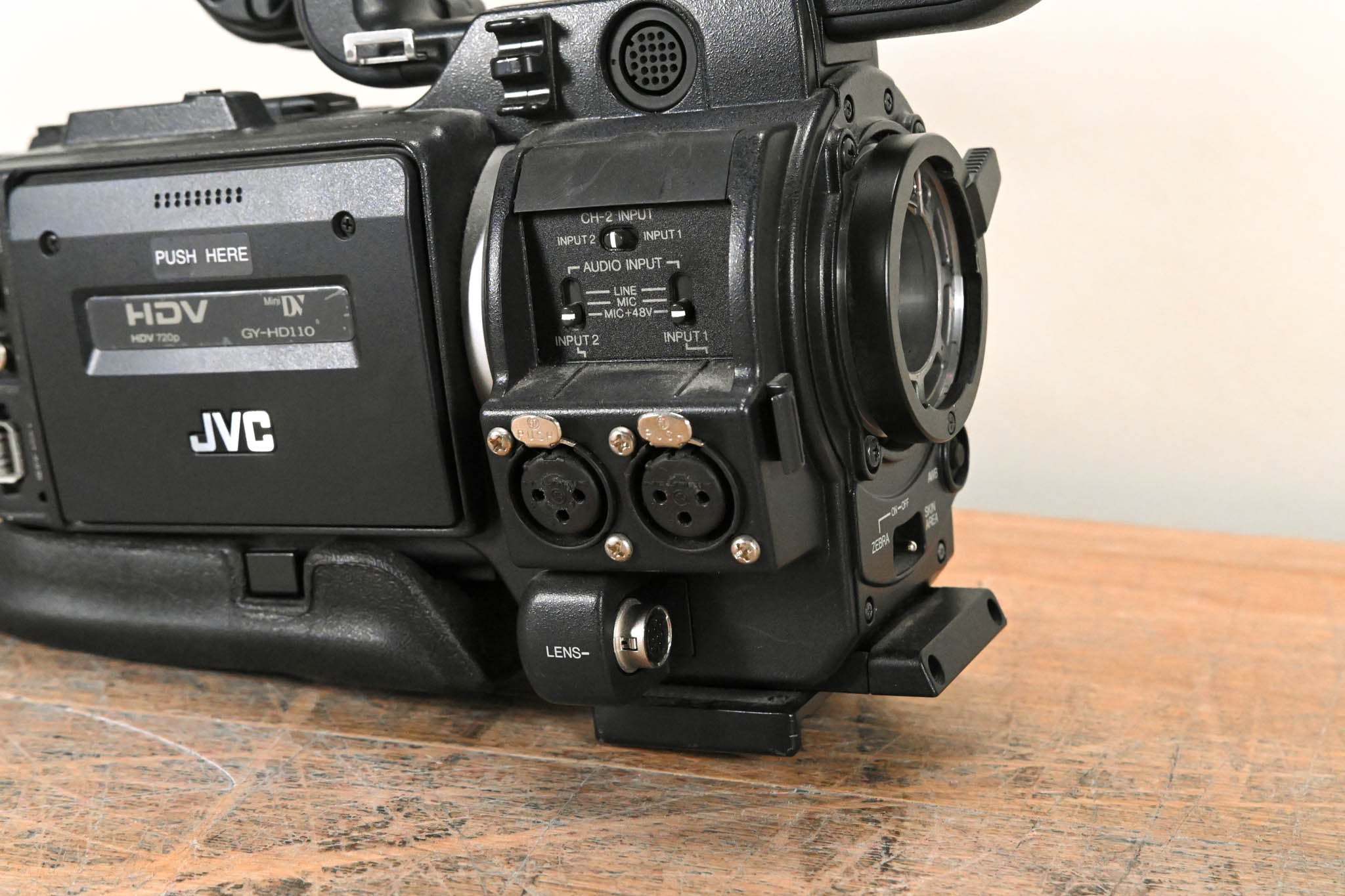 JVC GY-HD110U 1/3" 3-CCD Professional HDV Camcorder