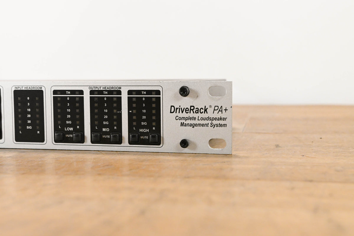 dbx DriveRack PA+ Complete Loudspeaker Management System