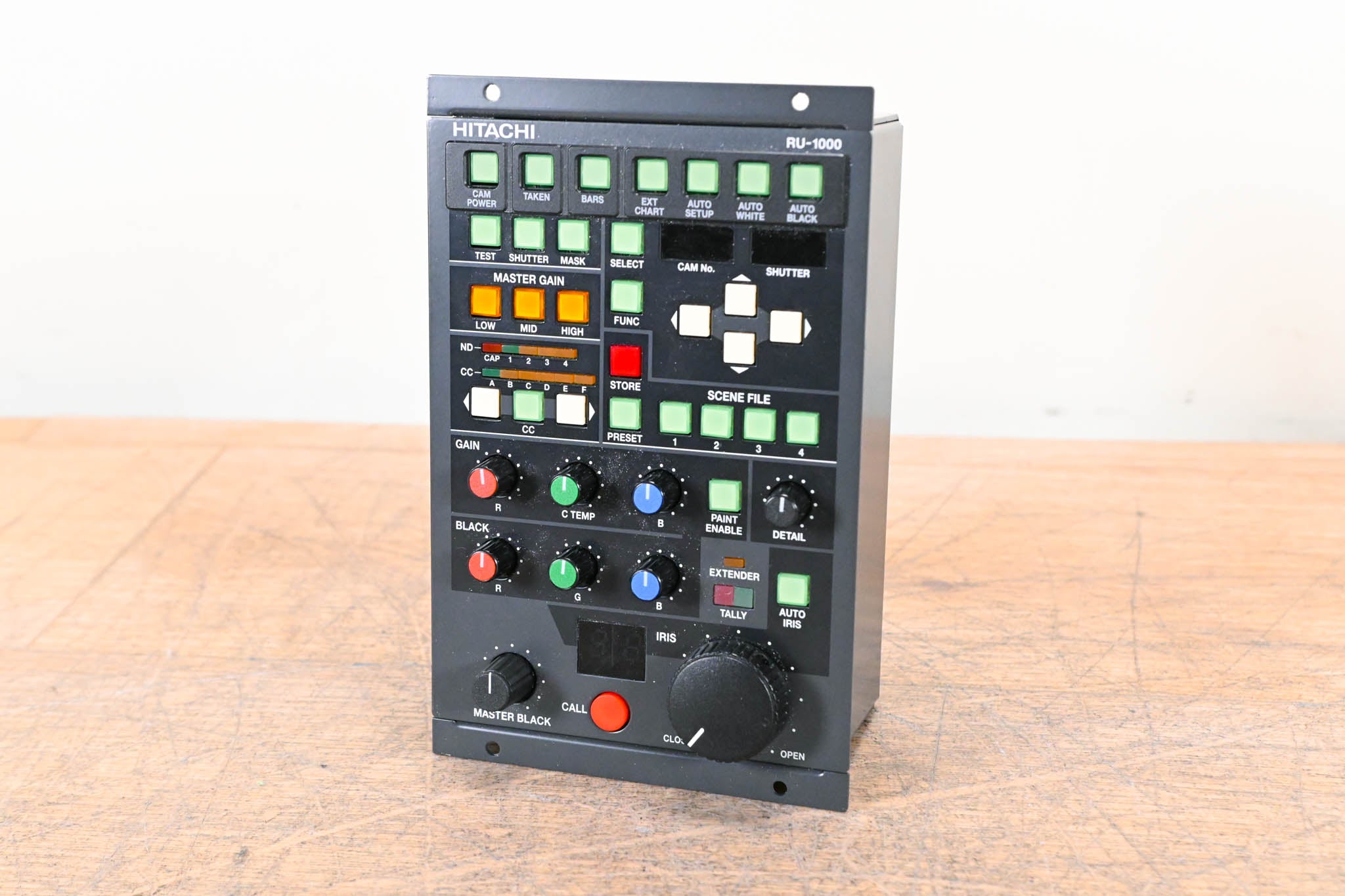 Hitachi RU-1000VR Remote Control Panel