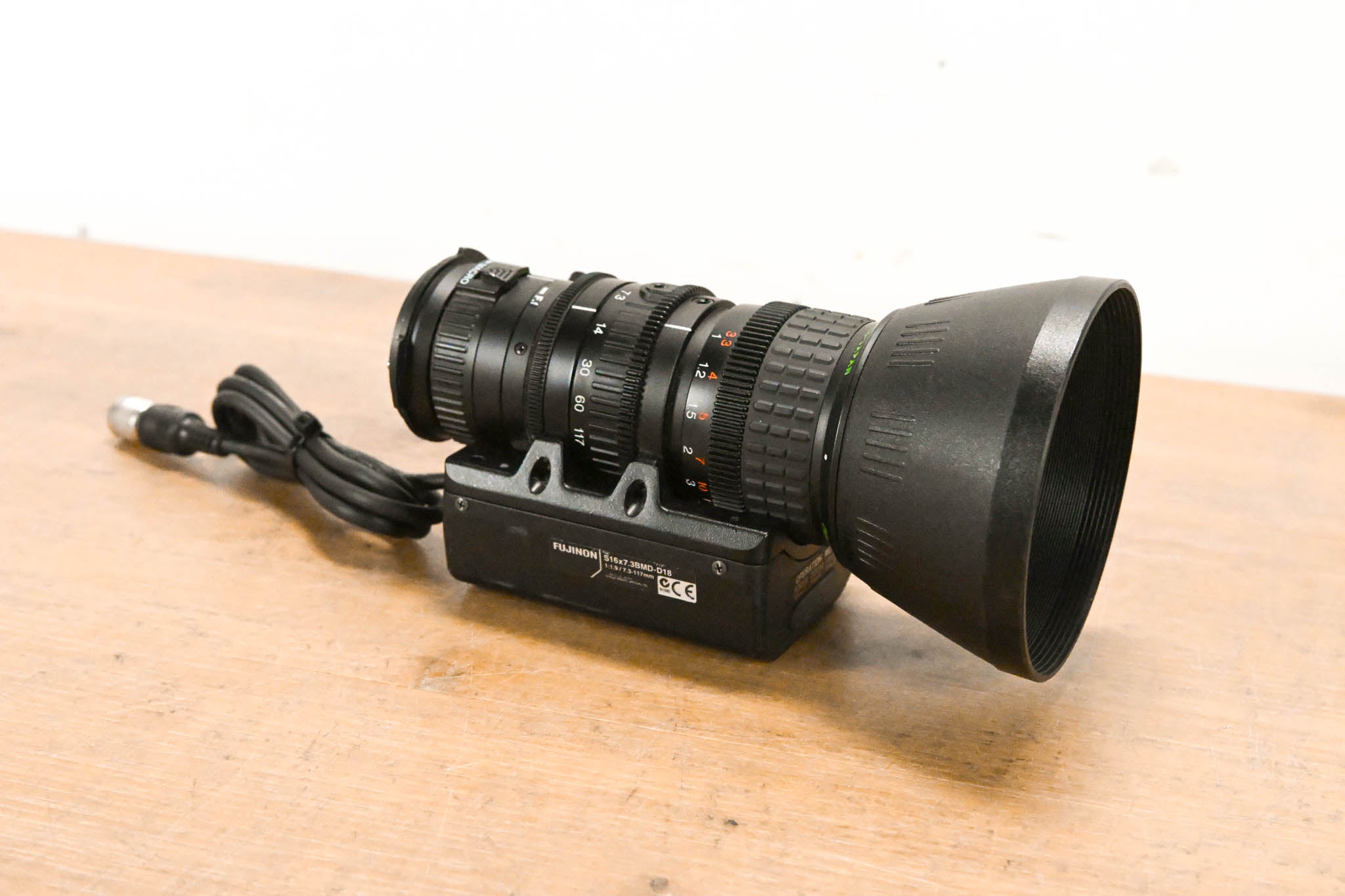 Fujinon S16x7.3BMD-D18 16x Remote Control Lens - 1:1.9/7.3-117mm