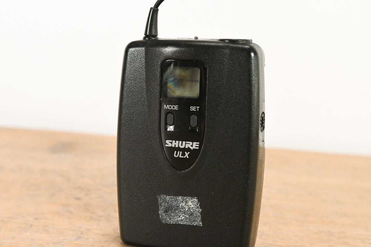 Shure ULXP14 Bodypack Wireless System J1 Band 554-590MHz NO POWER SUPPLY