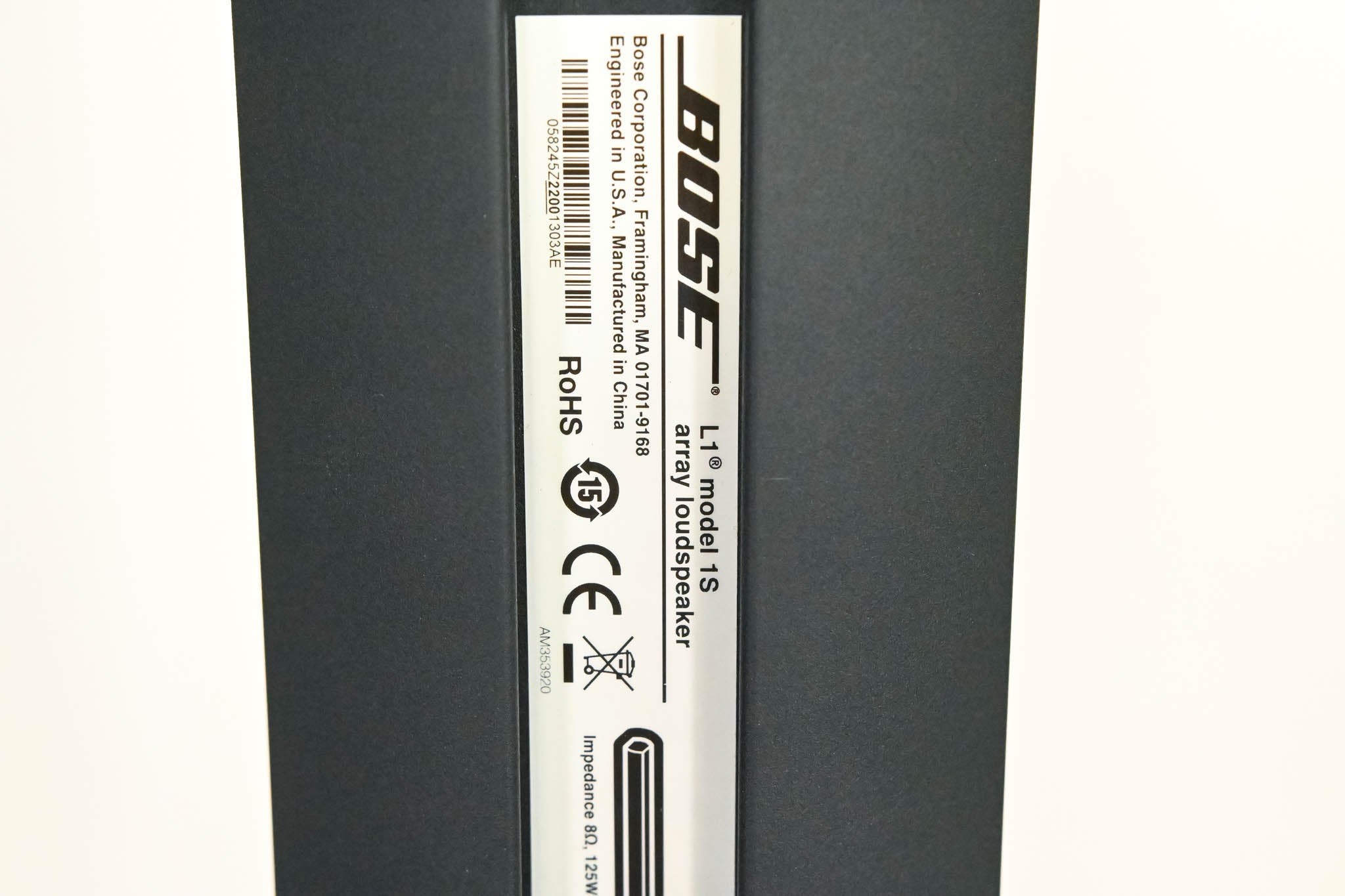 Bose L1 Model 1S with B2 Bass Module - Portable PA System