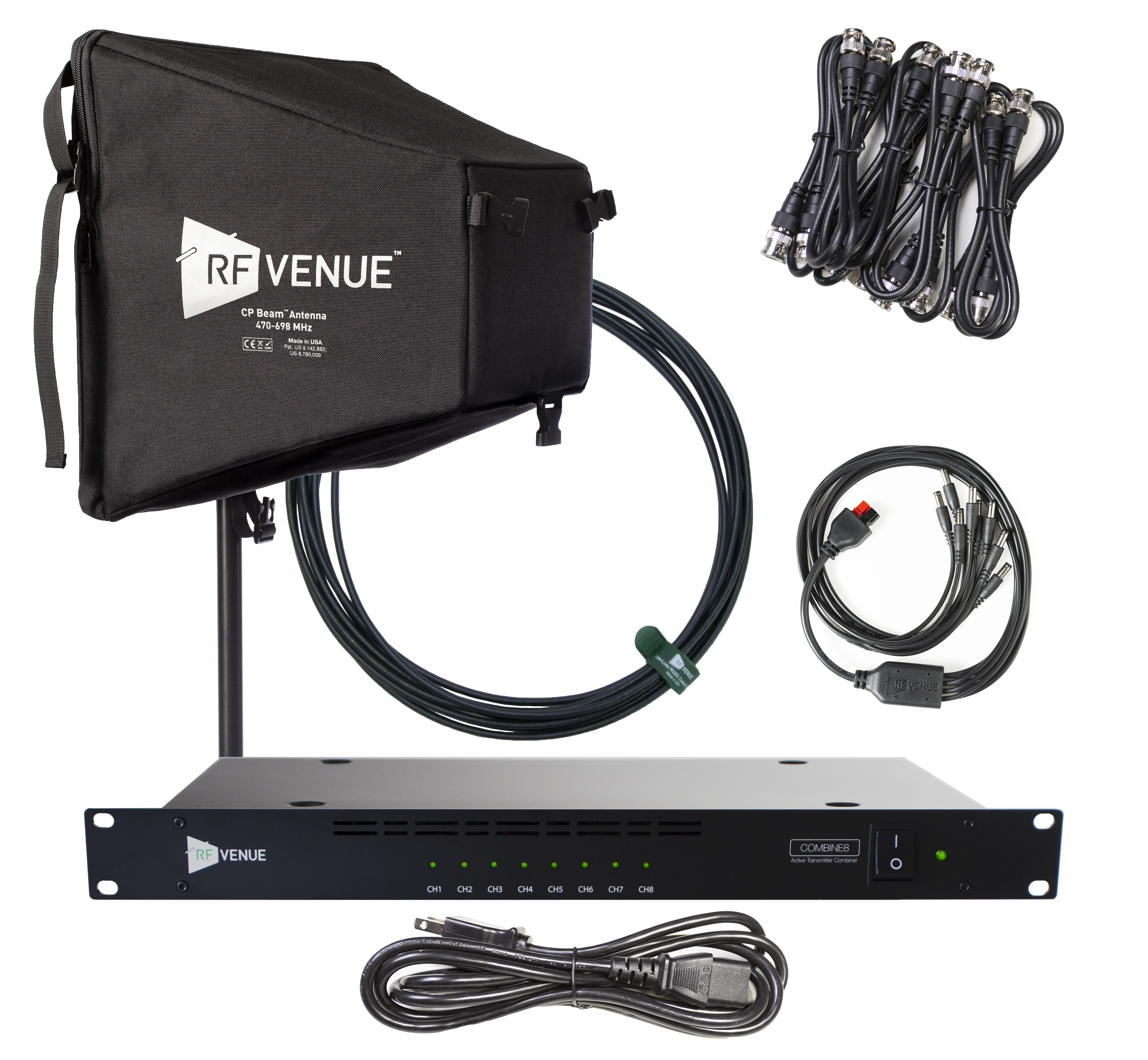 8 Channel In-Ear Monitor Upgrade Pack with CP Beam Antenna