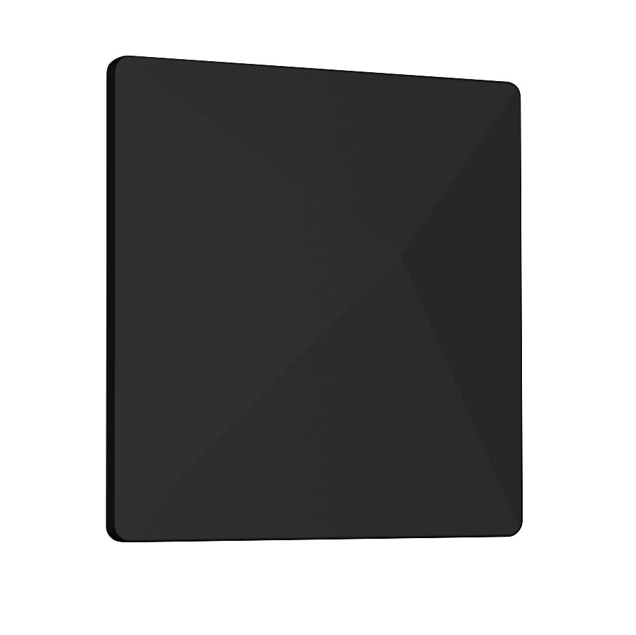 Circularly Polarized Wall or Ceiling Mounted Architectural Antenna for Installed In-Ear Monitor Systems