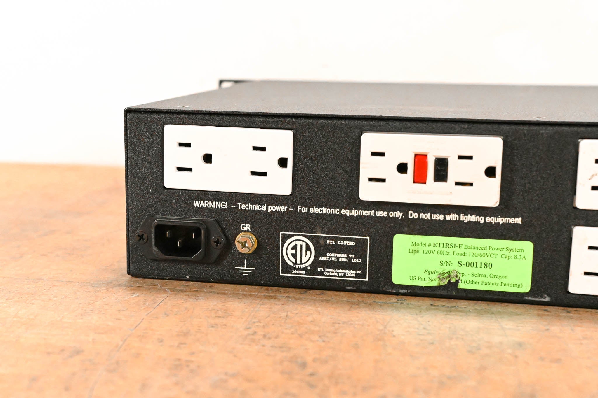 Equi=Tech ET1RSI-F Balanced Power Supply