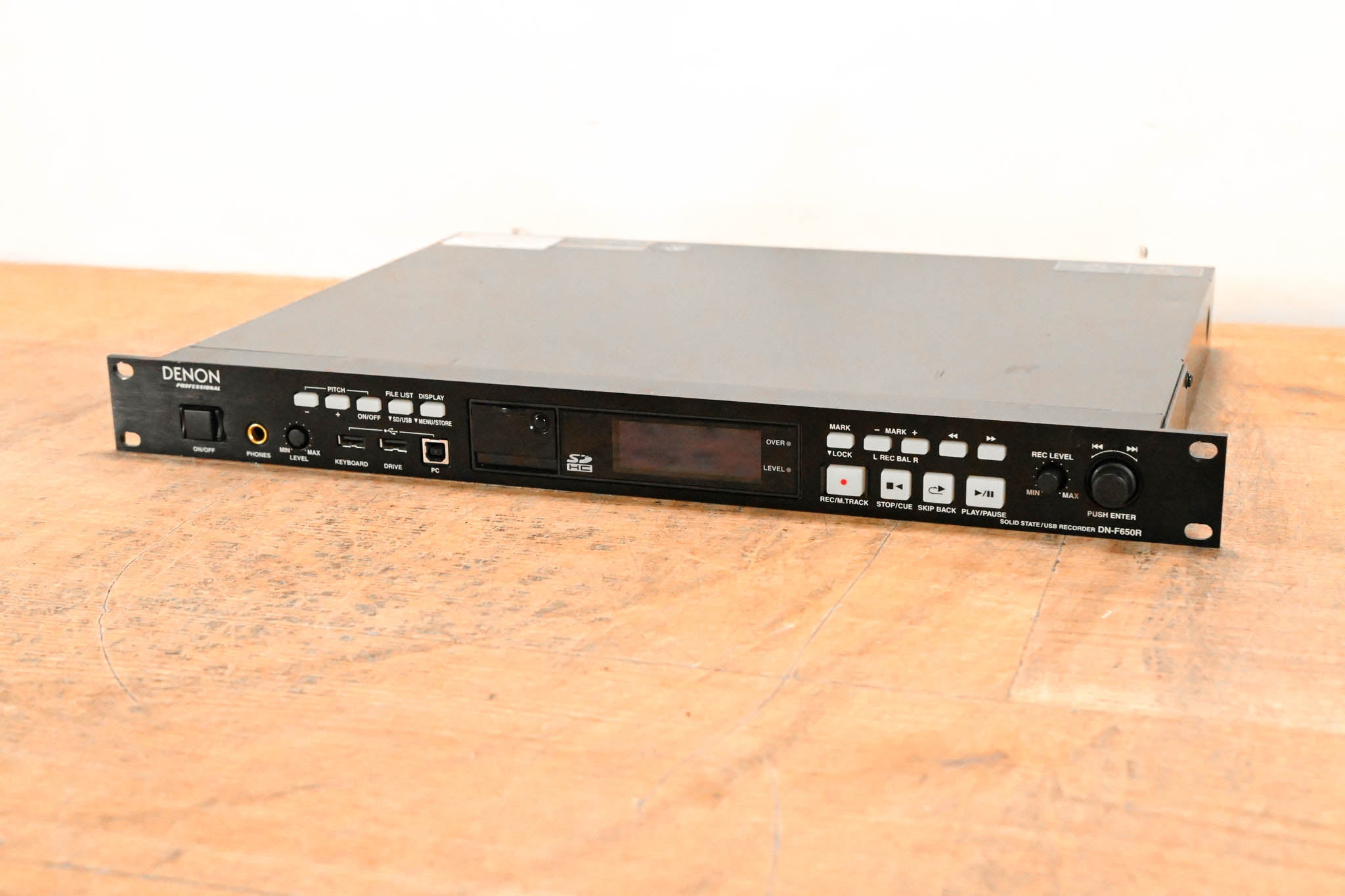 Denon DN-F650R 1RU Solid-State/USB Digital Audio Recorder