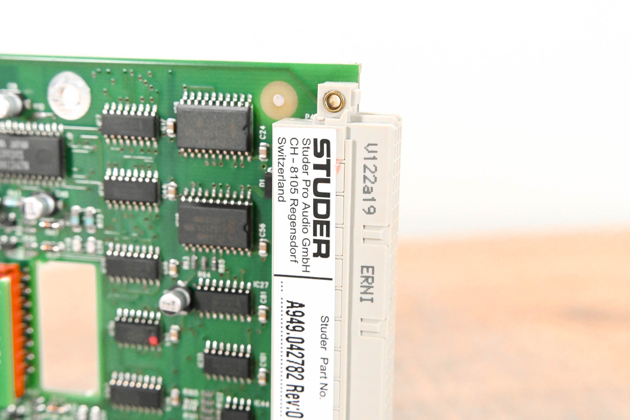 Studer Mic/Line In Card for D21m Modular I/O System