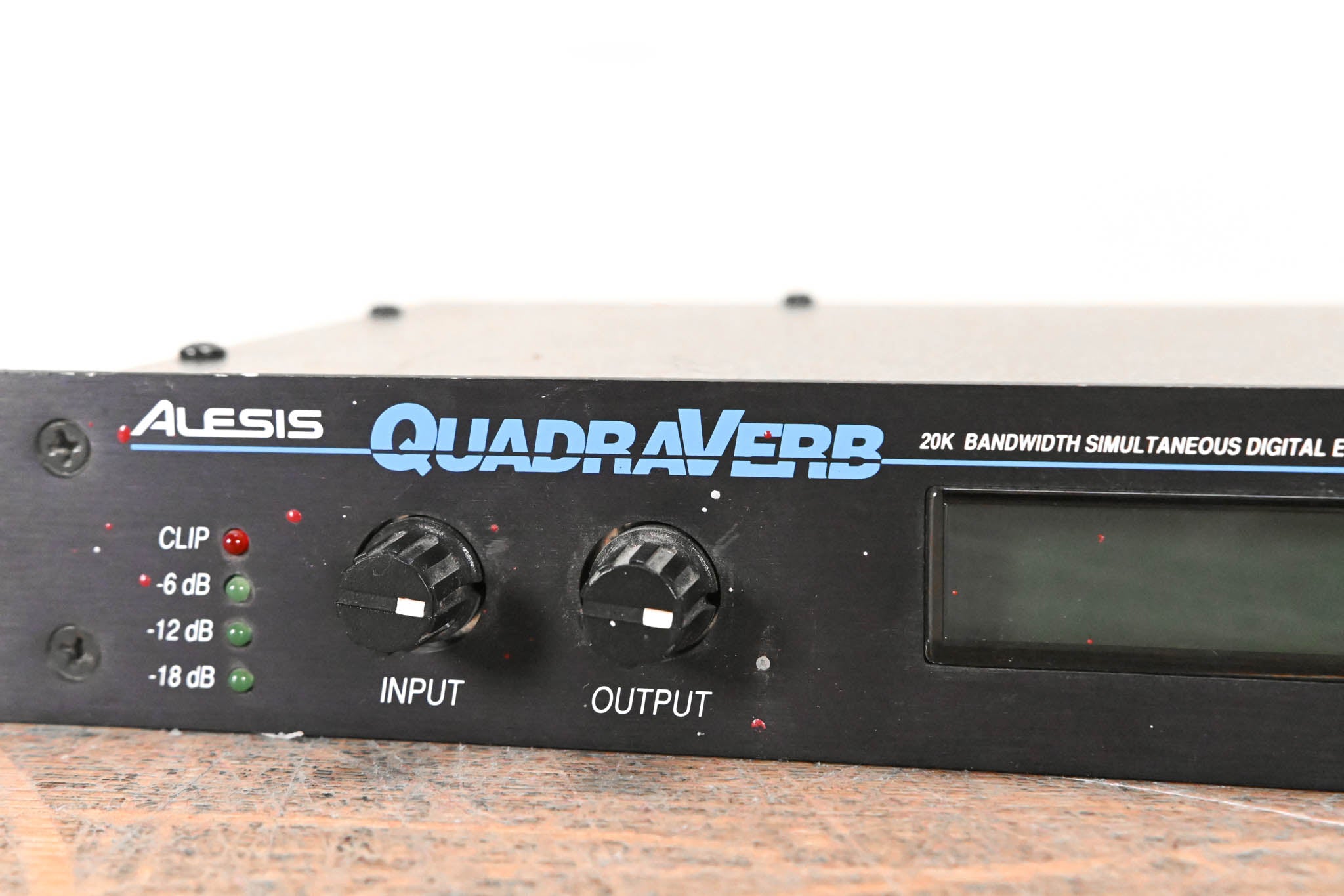 Alesis QuadraVerb Stereo Programmable Effects Processor NO POWER SUPPLY