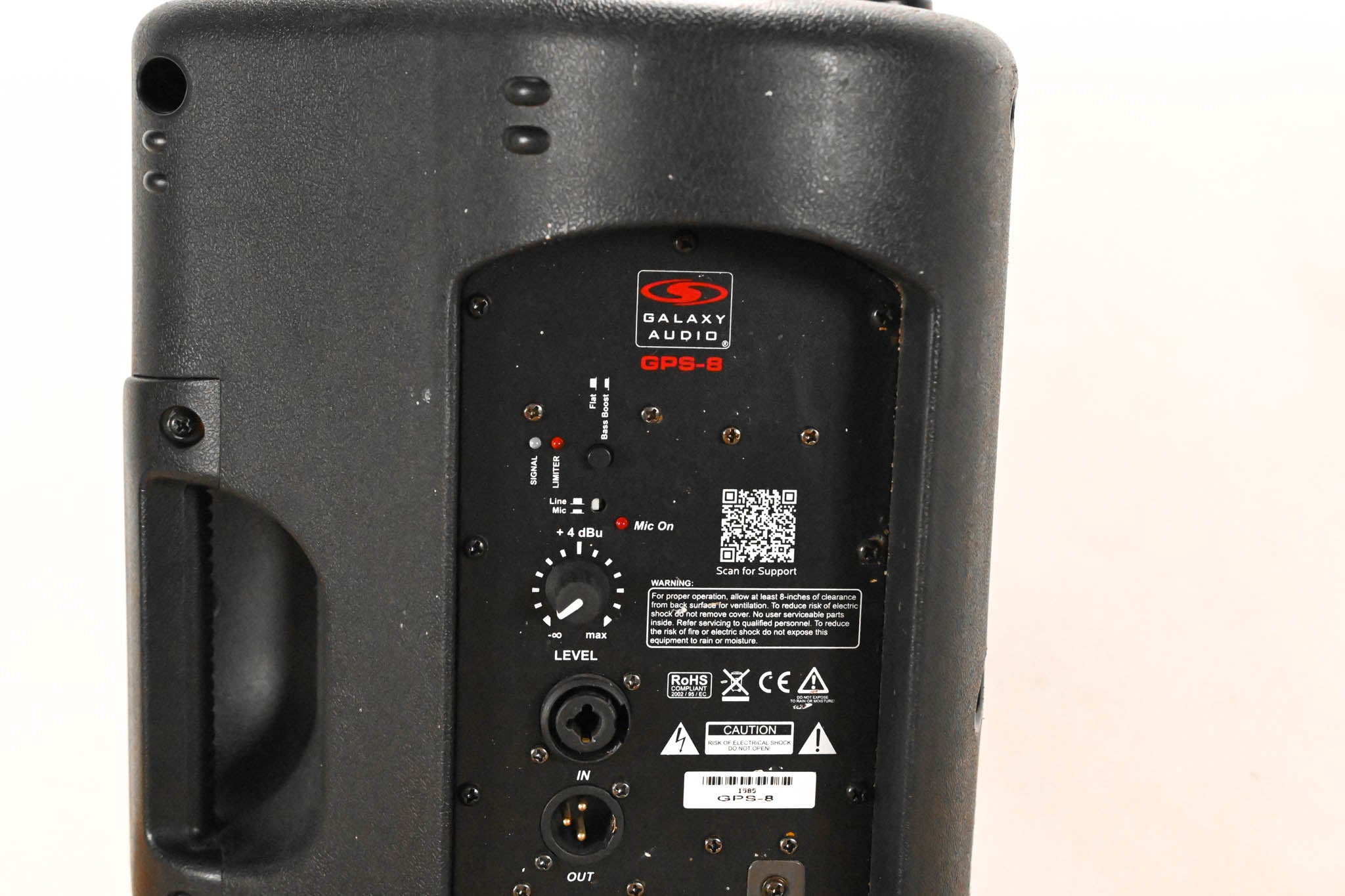 Galaxy Audio GPS-8 8" 200W Powered Personal Monitor