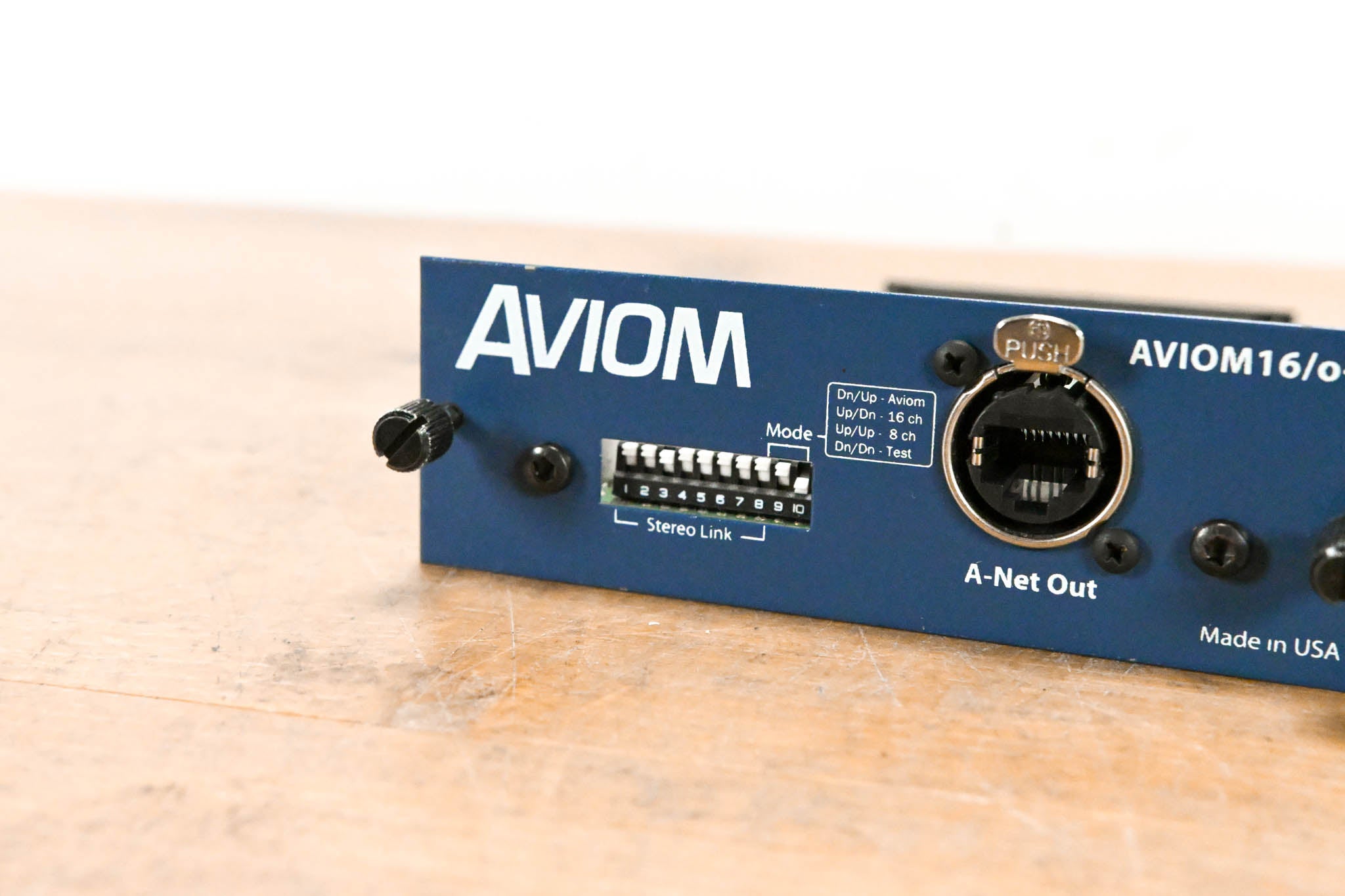 Aviom 16/o-Y1 A-Net Card for Yamaha Digital Products