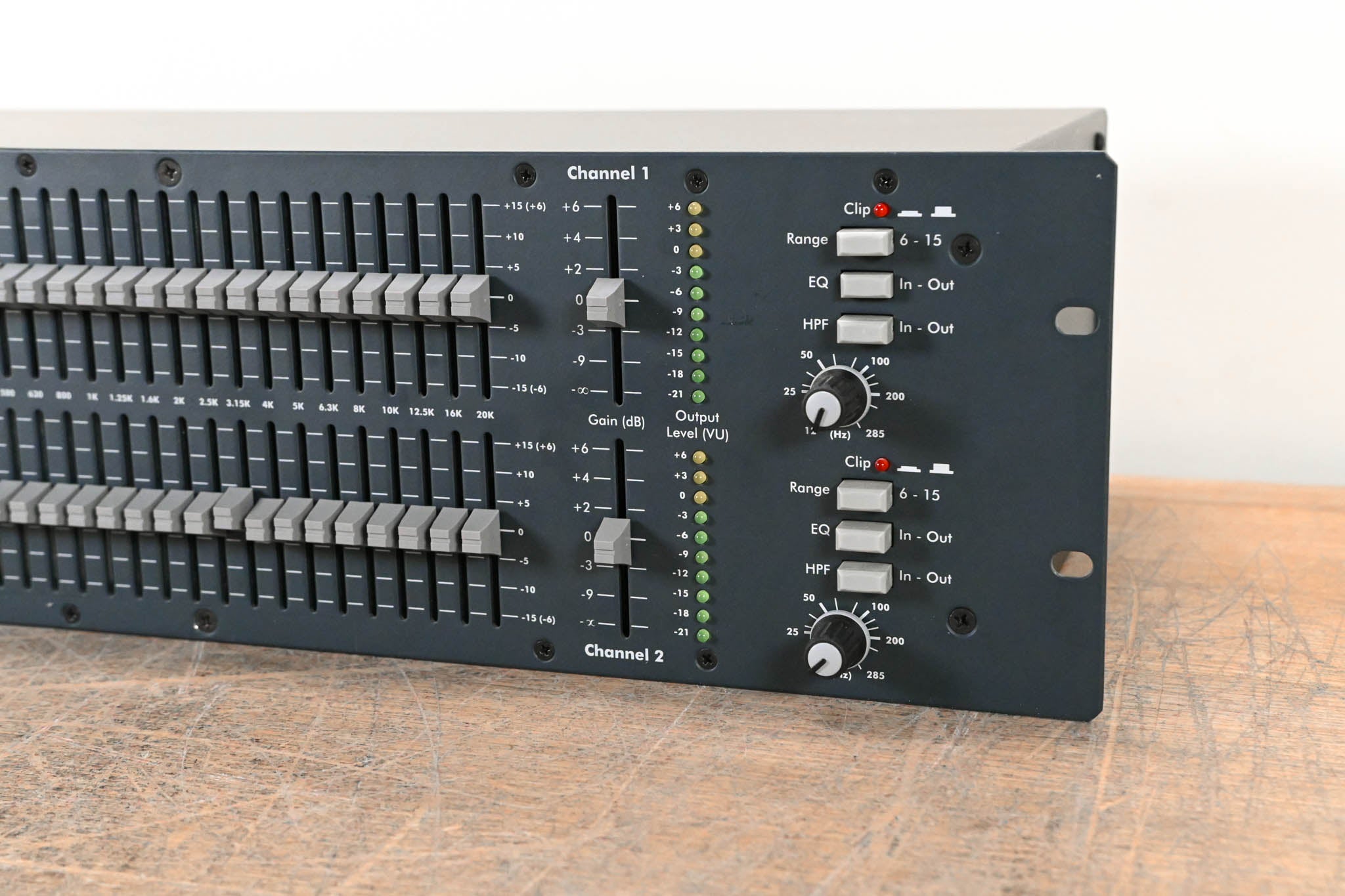 Ashly GQX3102 2Channel 31Band Graphic Equalizer CG01CGK