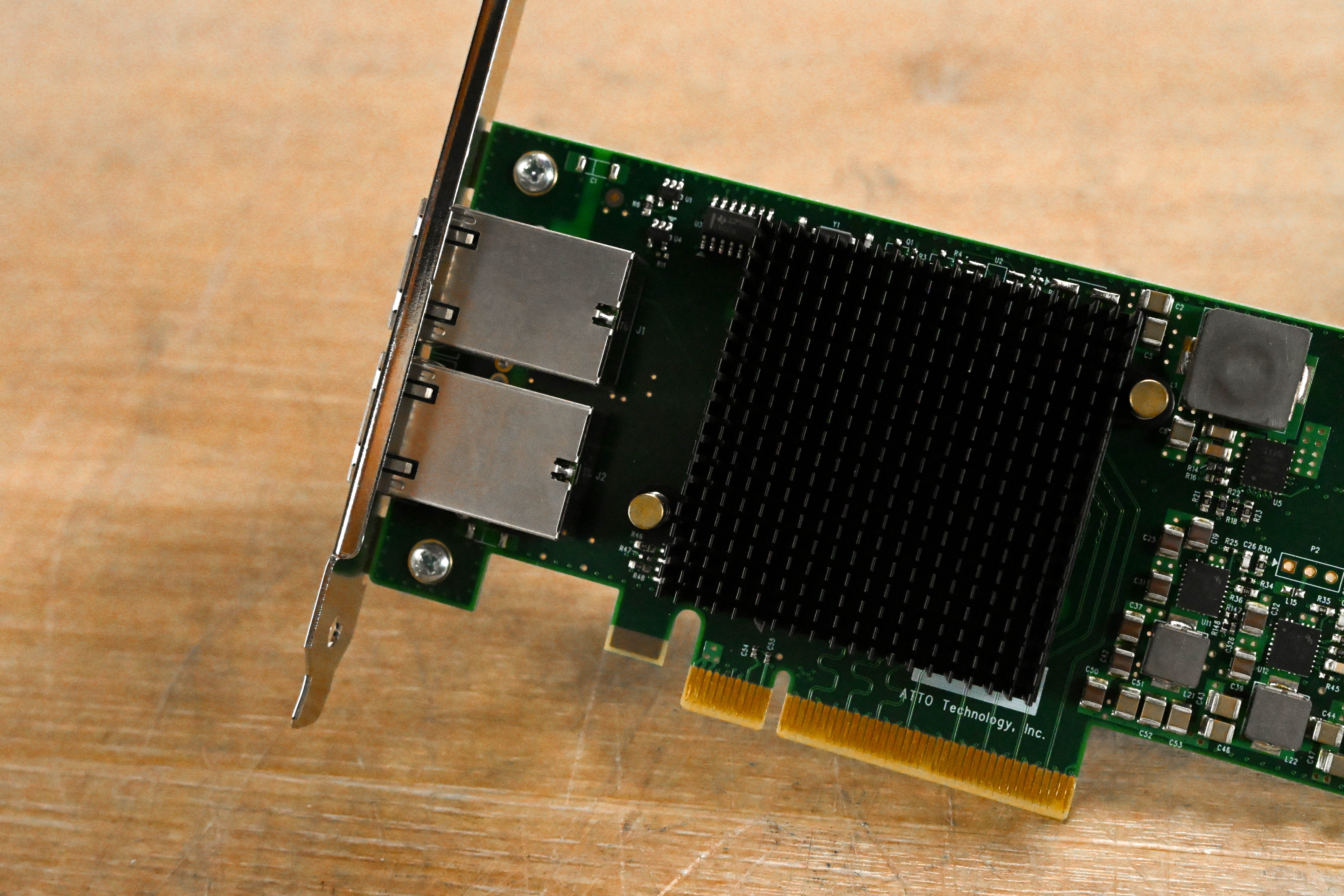 atto Technologies FastFrame NT12 Dual Port PCIe 2.0 Network Adapter