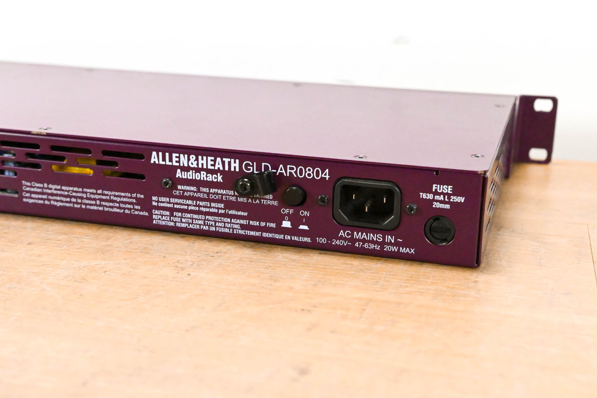 Allen & Heath GLD-AR84 8x4 I/O Expander AudioRack