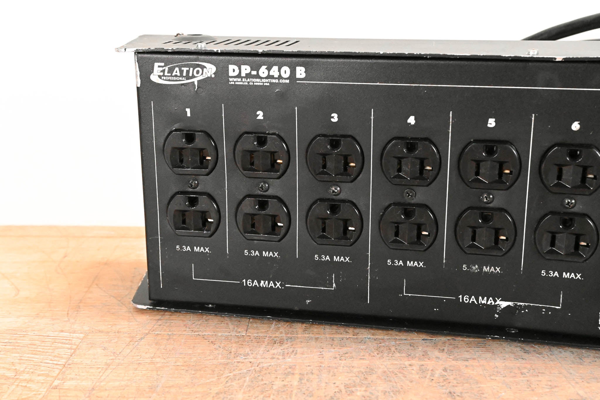 Elation DP-640B Hybrid 6-Channel DMX Dimmer/Switch Pack