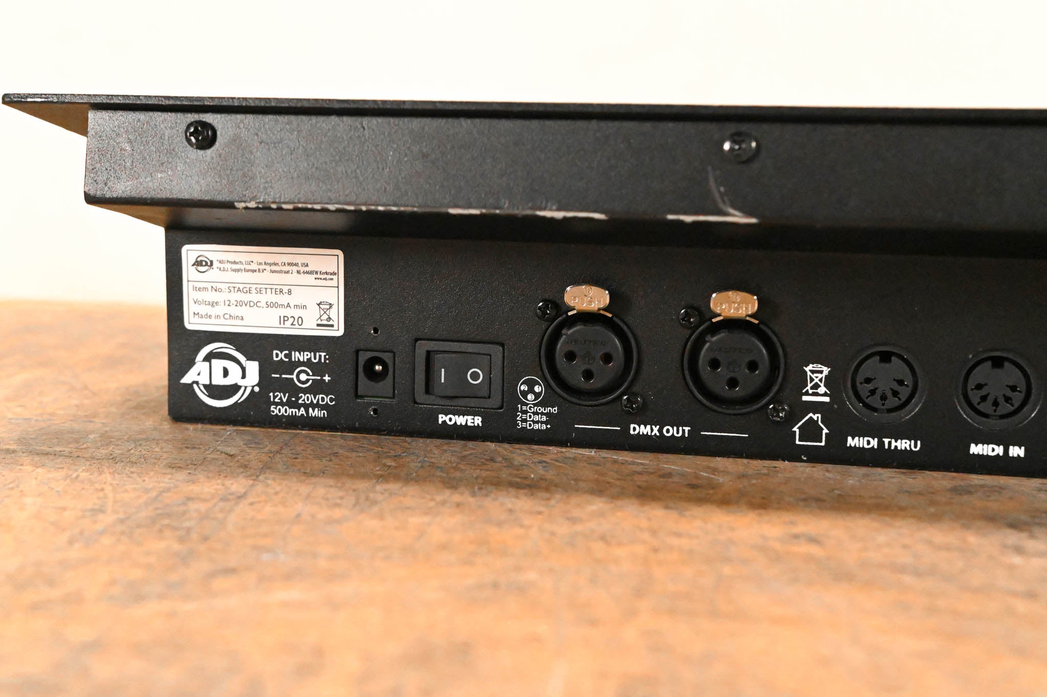 ADJ Stage Setter 8 16-Channel DMX Controller (NO POWER SUPPLY) CG01ME7