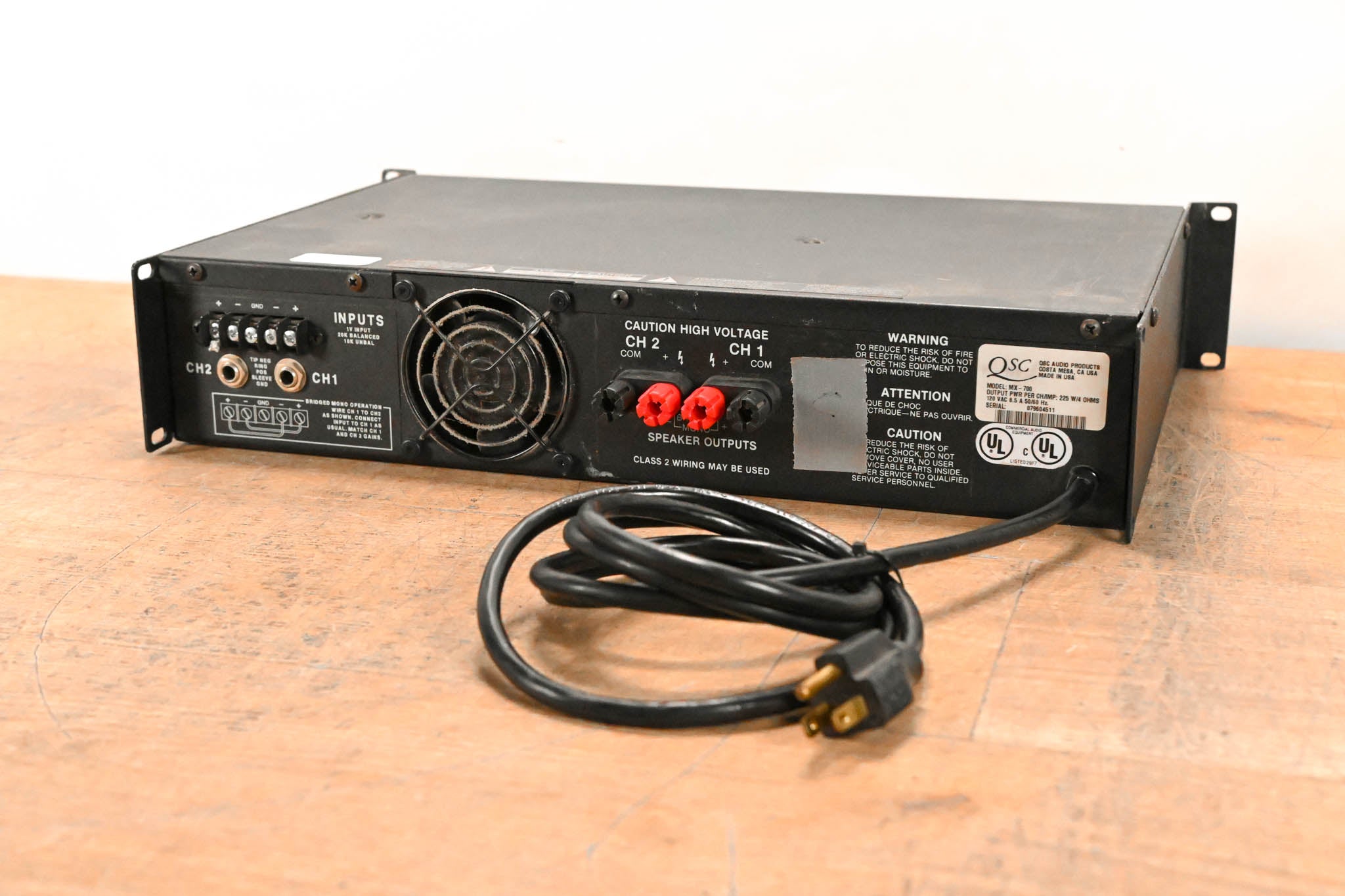 QSC MX 700 2-Channel Power Amplifier