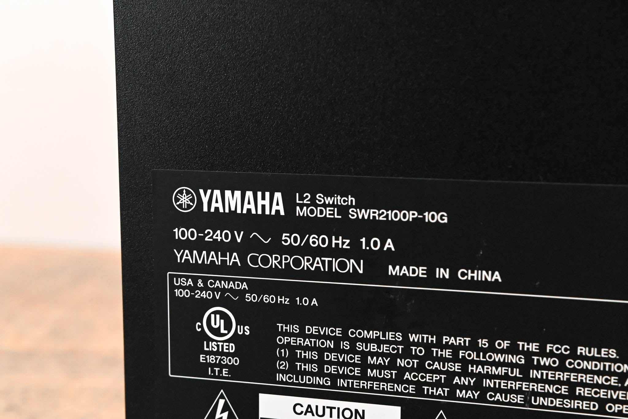 Yamaha SWR2100P-10G 10-port L2 Network Switch with PoE