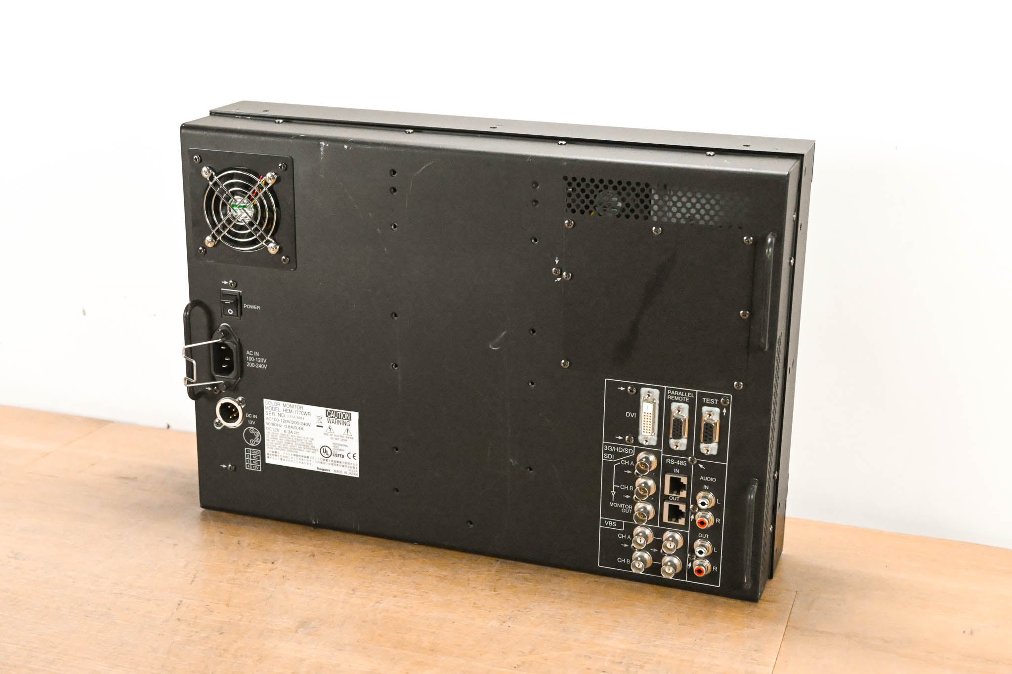 Ikegami HEM-1770WR 17" Multi-format OLED Color Master Monitor