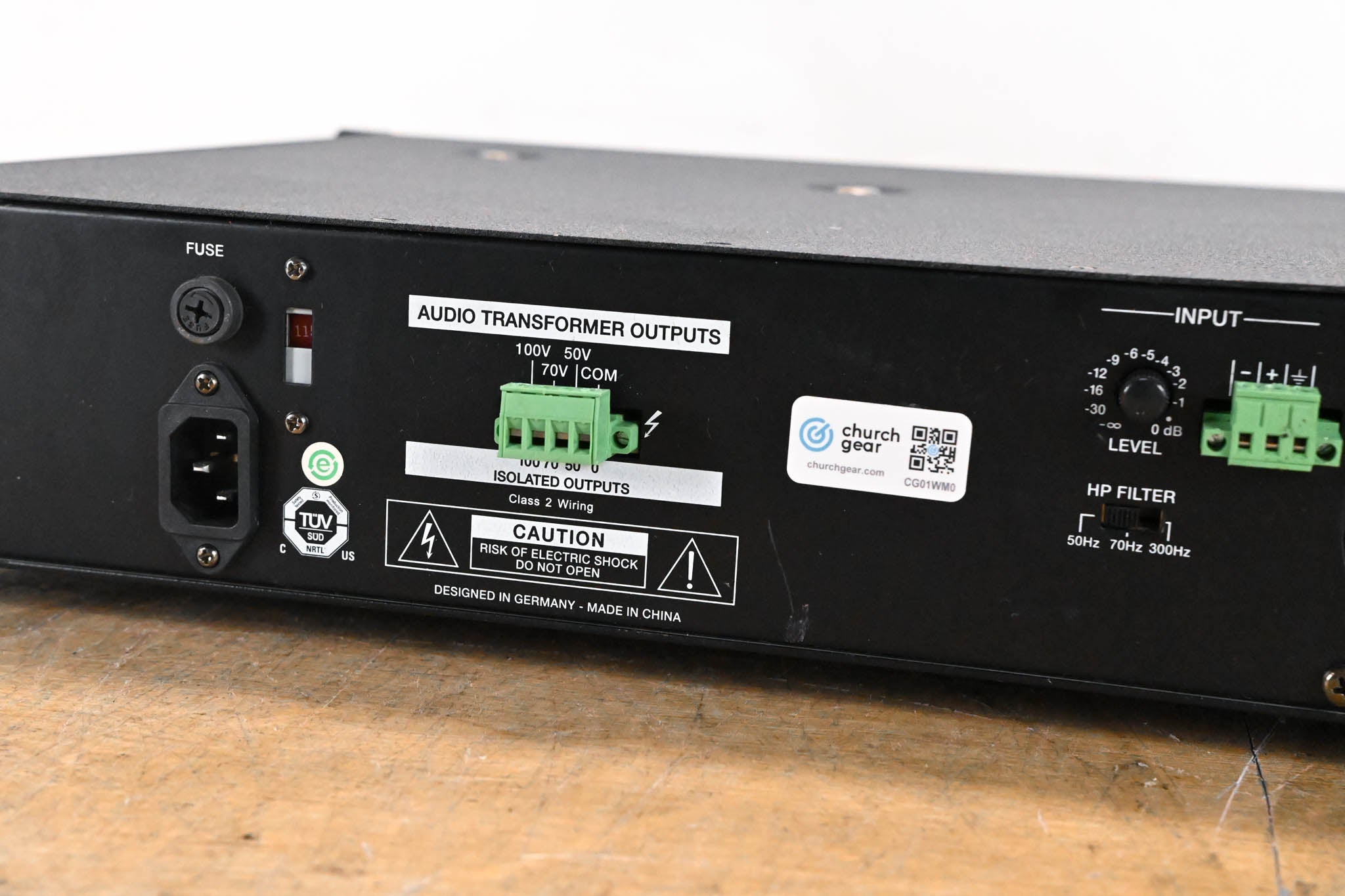 Electro-Voice (EV) PA1250T Single‑Channel 250W Power Amplifier