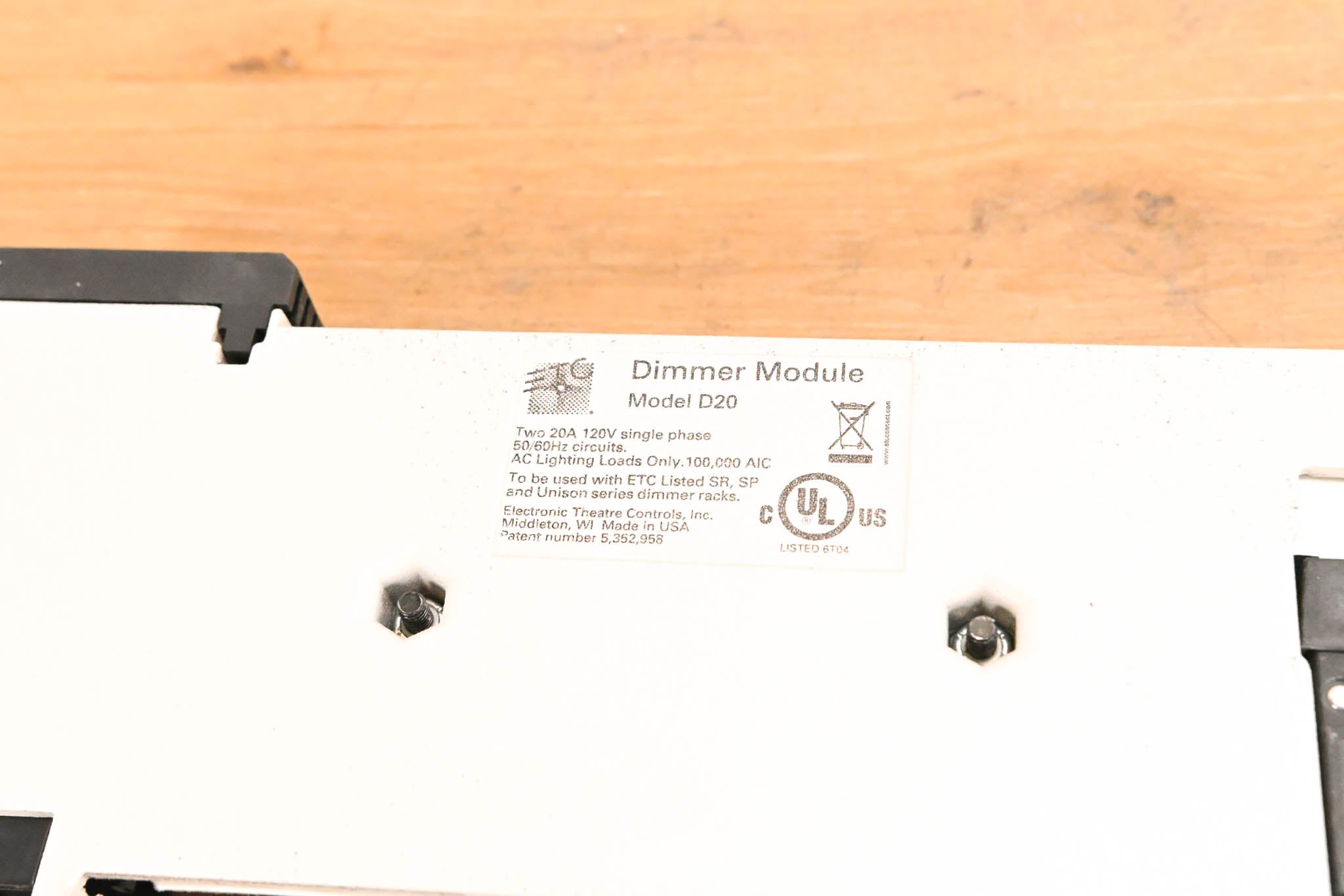 ETC D20 Dual 20A Dimmer Module (PAIR)