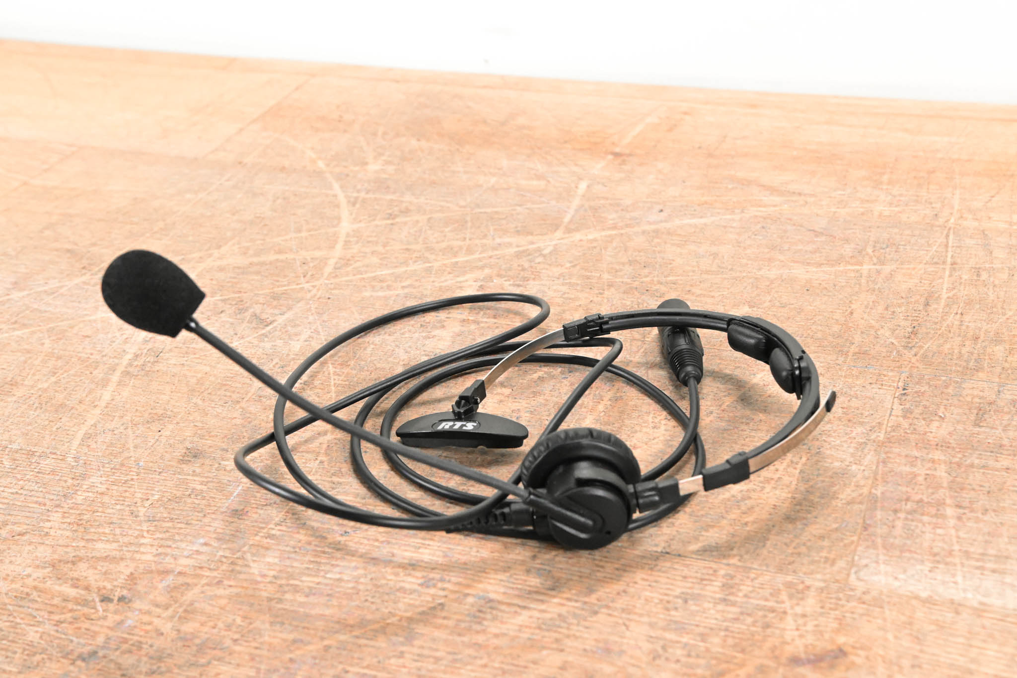 RTS LH-300-DM-A4M Lightweight Single-Sided Headset with Microphone