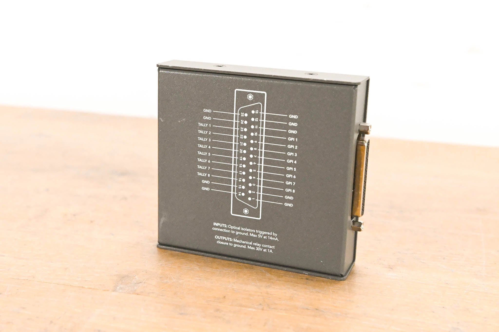 Blackmagic Design GPI and Tally Interface (NO POWER SUPPLY)