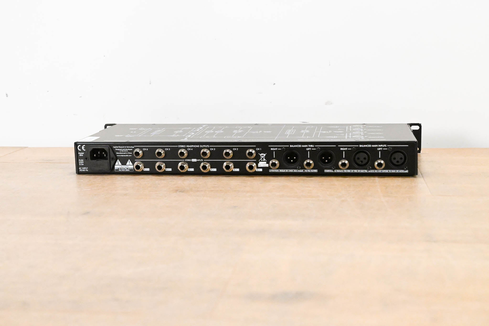 ART HeadAmp6Pro 6-Channel Headphone Amplifier