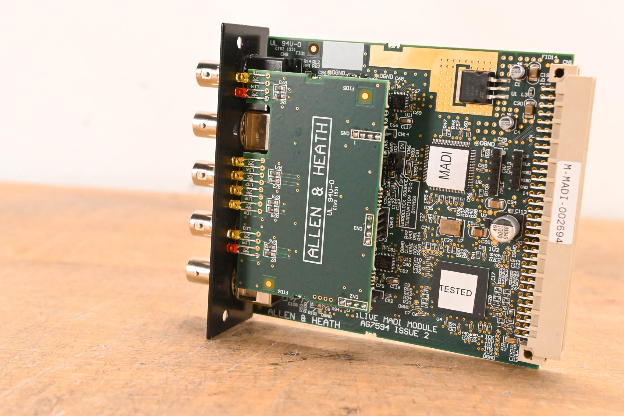 Allen & Heath M-MADI 64-Channel MADI Option Card for iLive Consoles