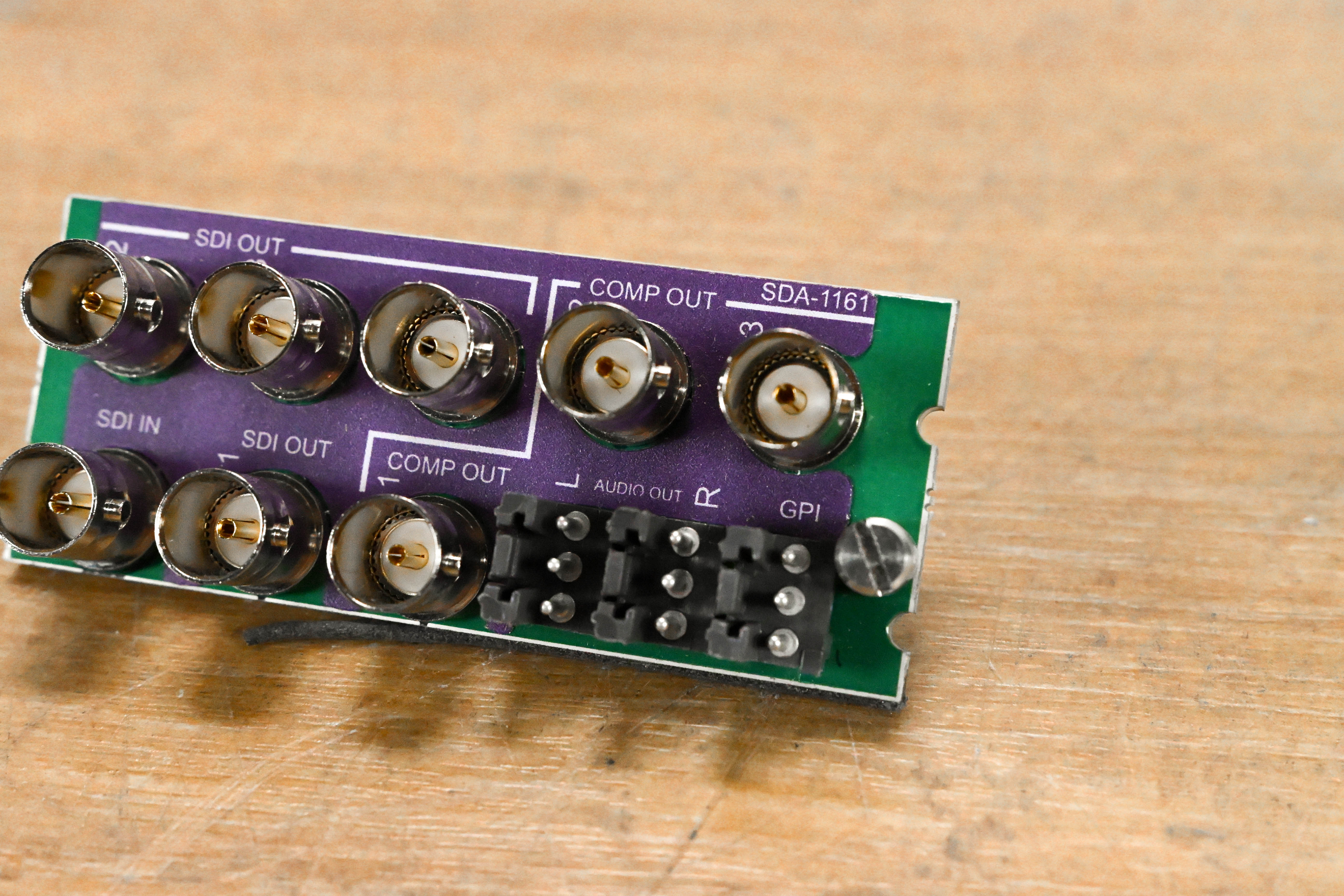 Miranda SDA-1161 Rear I/O Module for Densité Frame