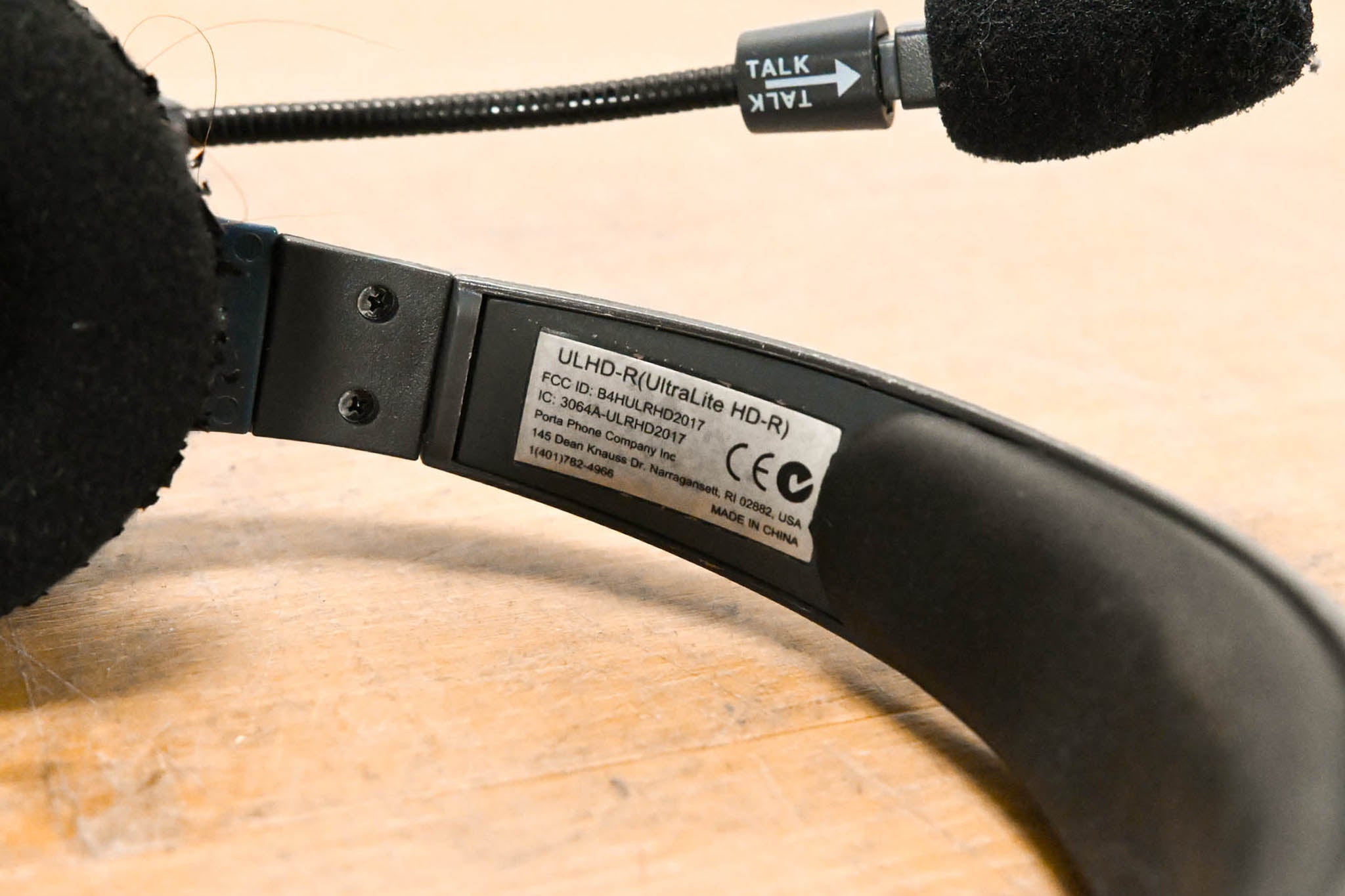 Eartec UltraLITE HD-R Remote Wireless Intercom Headset