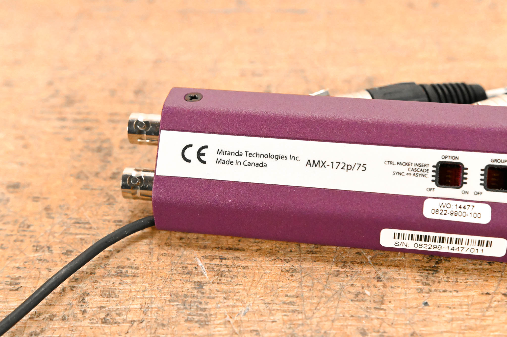 Miranda picoLink AMX-172p/75 Audio Multiplexer (NO PSU)