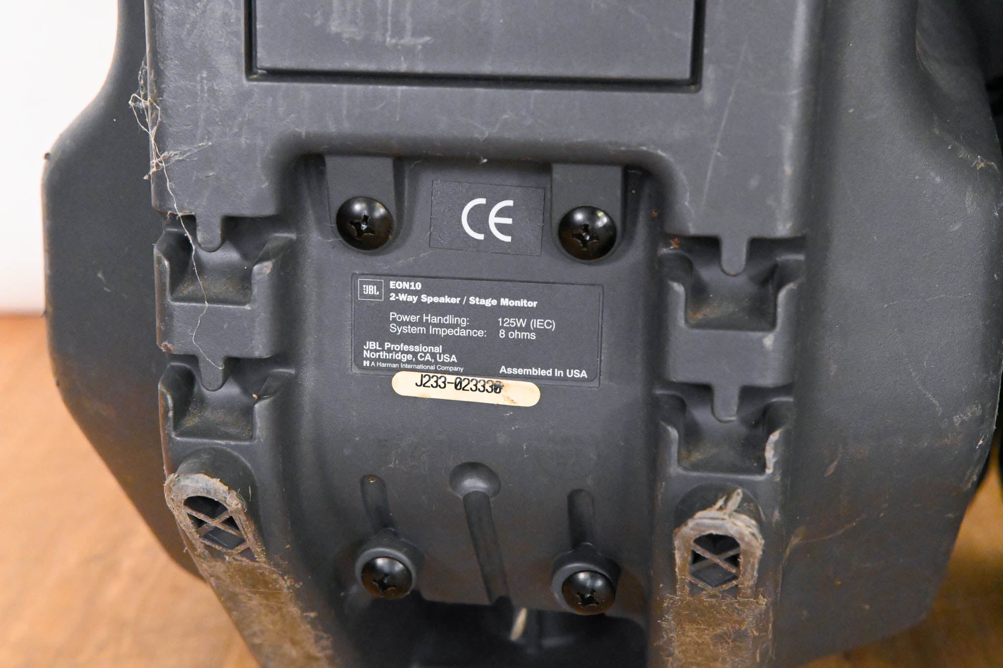 JBL EON10 10" 2-Way Passive Loudspeaker/Stage Monitor (PAIR)