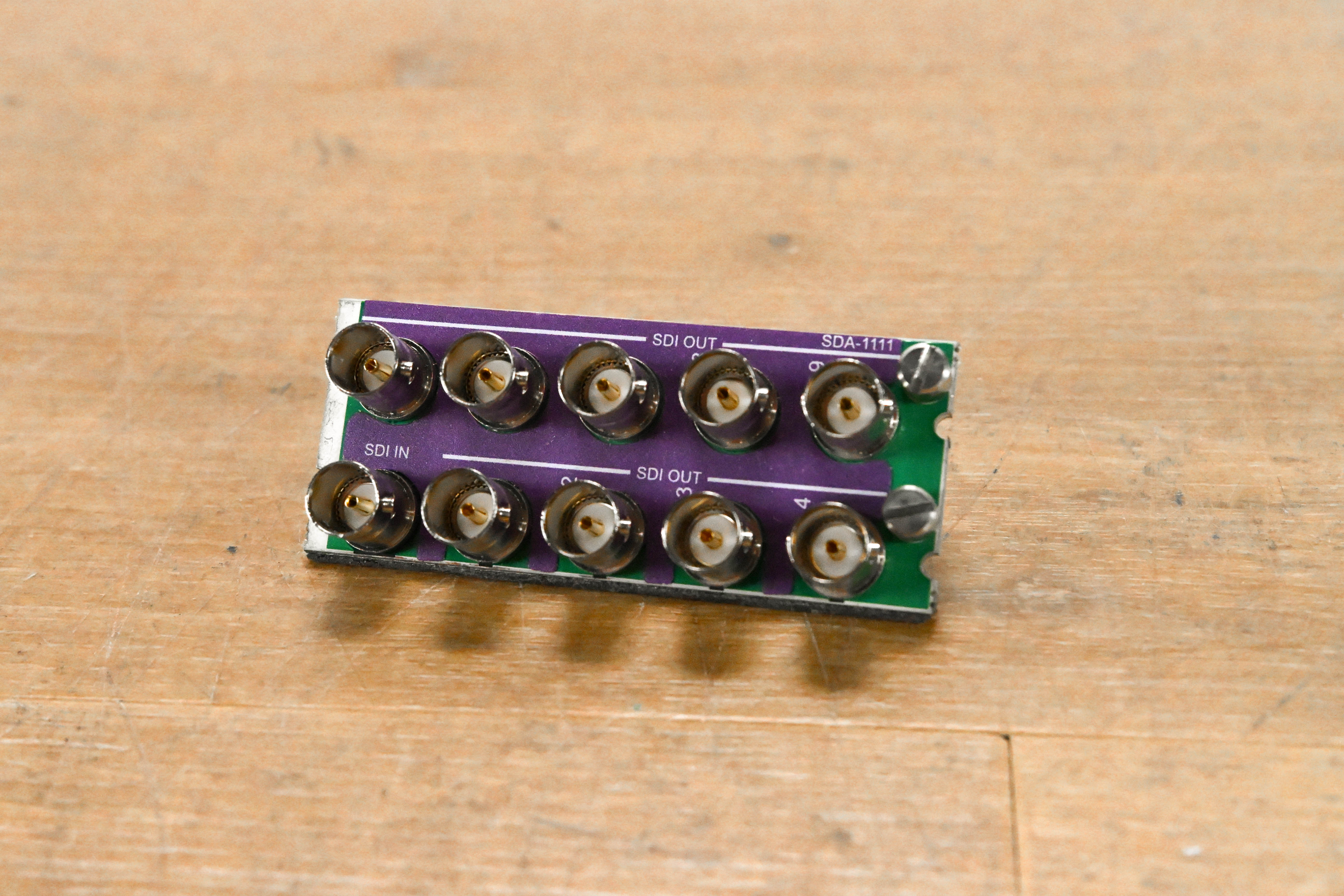 Miranda SDA-1111 1x8 Rear I/O Module for Densité Frame