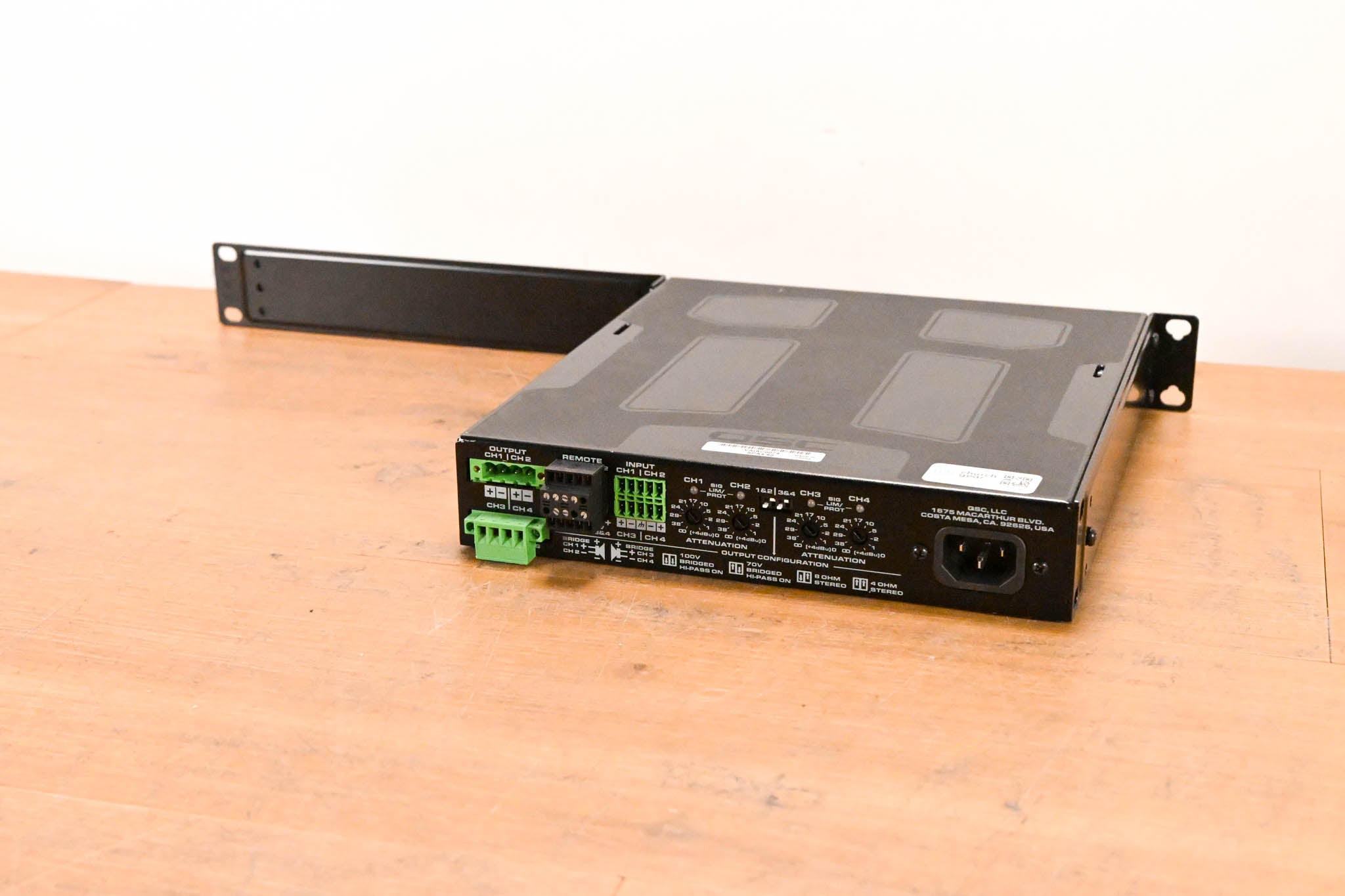 QSC SPA4-60 Four-Channel Power Amplifier