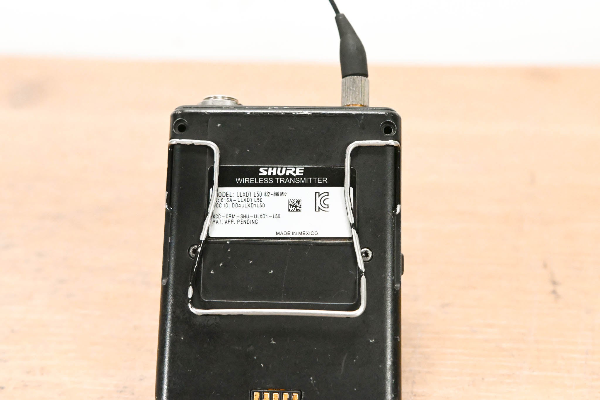 Shure ULXD14 Wireless Belt Pack System - L50 Range (NO POWER SUPPLY)