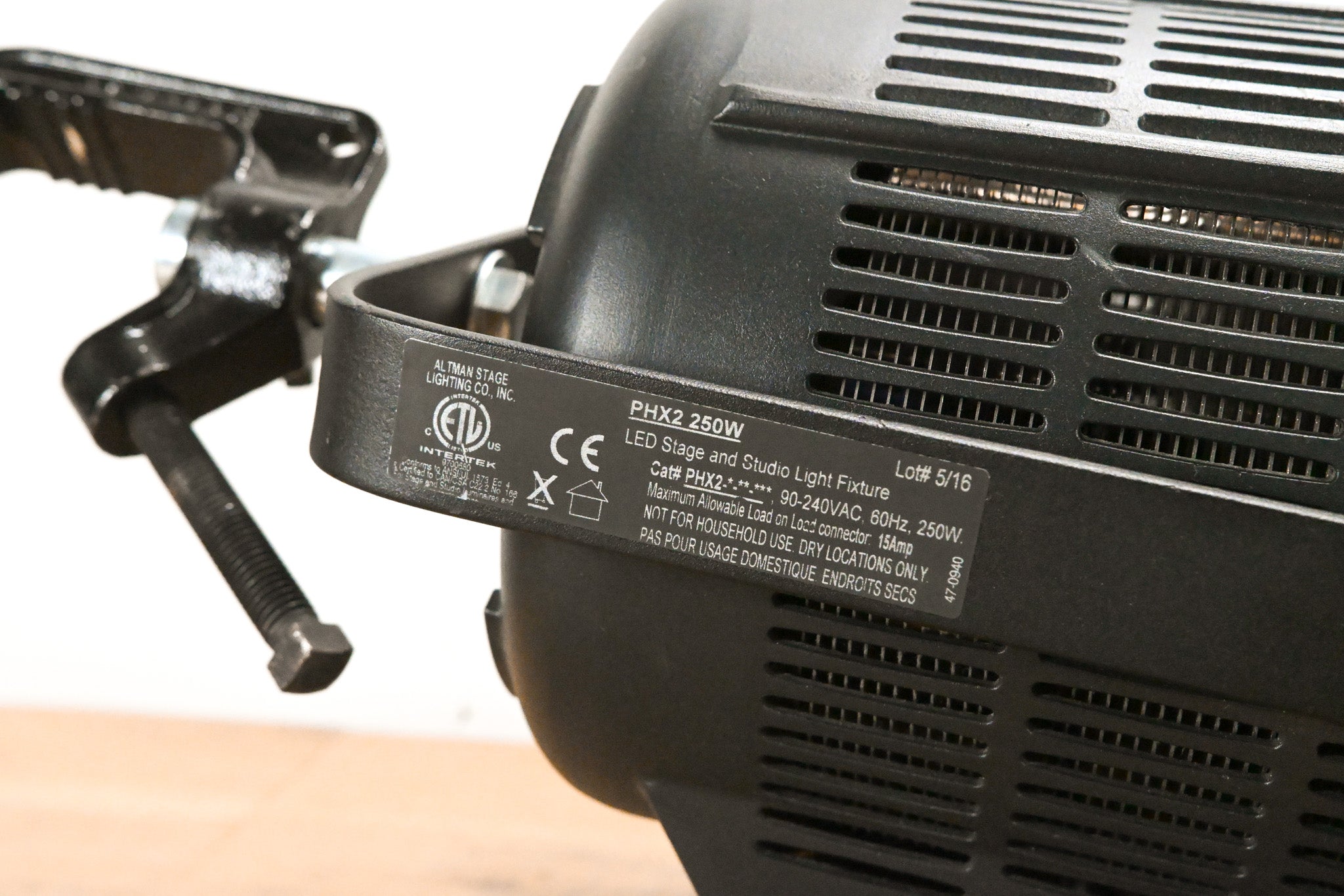 Altman PHX 250W 3000K LED Profile Spot 19 Degree Ellipsoidal Light