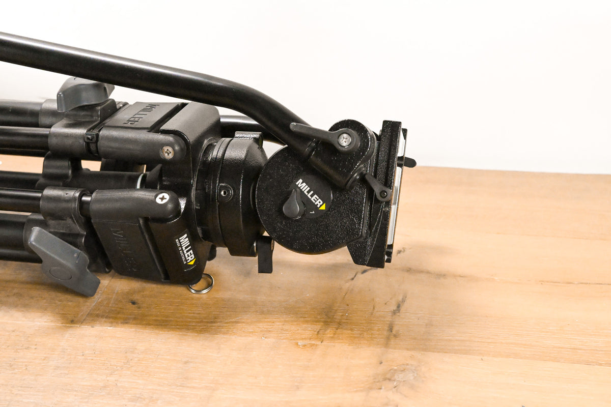 Miller AIR Fluid Head Tripod System w/ Legs and Spreader