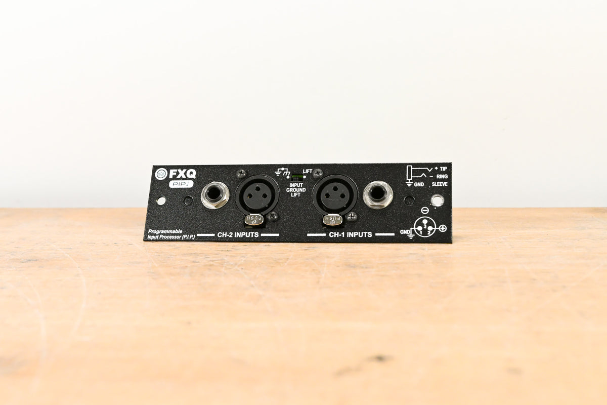 Crown FXQ PIP2 XLR/TRS Input Card for Amplifier